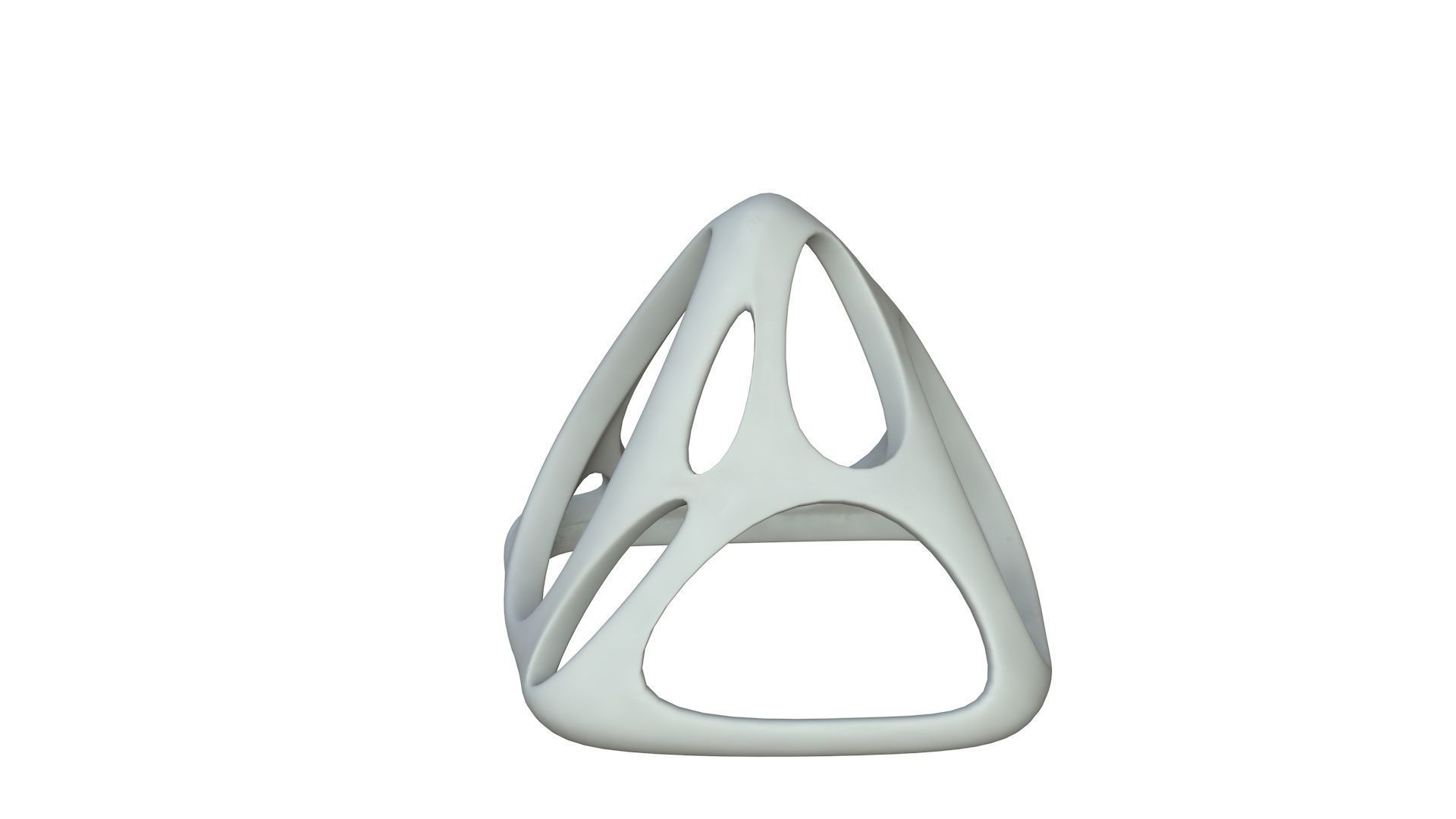 SciFi Cube Object No 58391 Low Poly Shape Low-poly 3D model_2