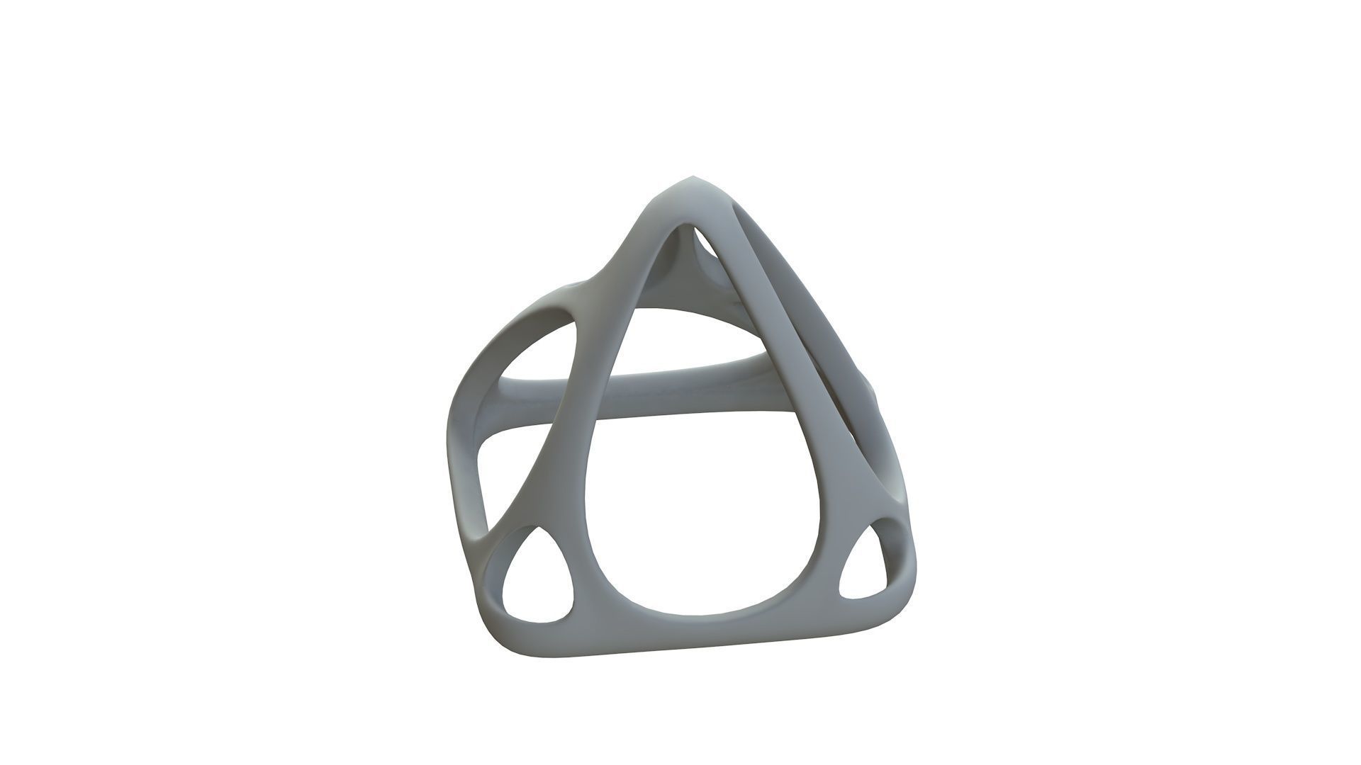 SciFi Cube Object No 58391 Low Poly Shape Low-poly 3D model_13