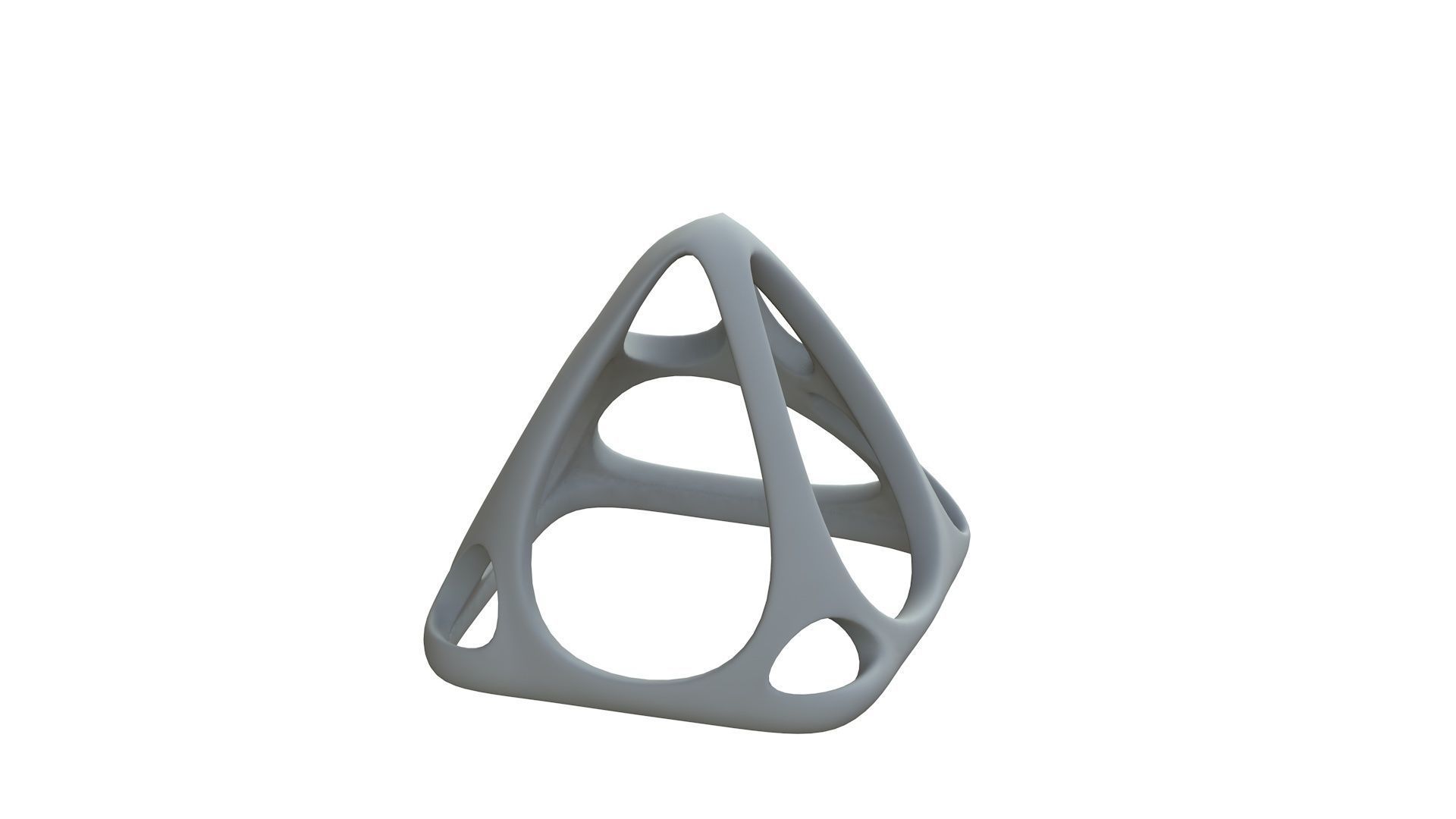 SciFi Cube Object No 58391 Low Poly Shape Low-poly 3D model_10