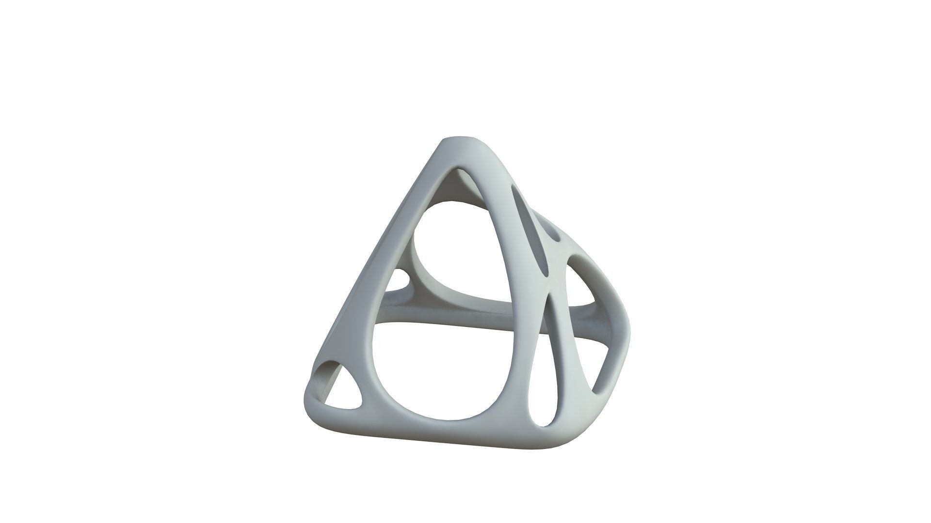 SciFi Cube Object No 58391 Low Poly Shape Low-poly 3D model_5