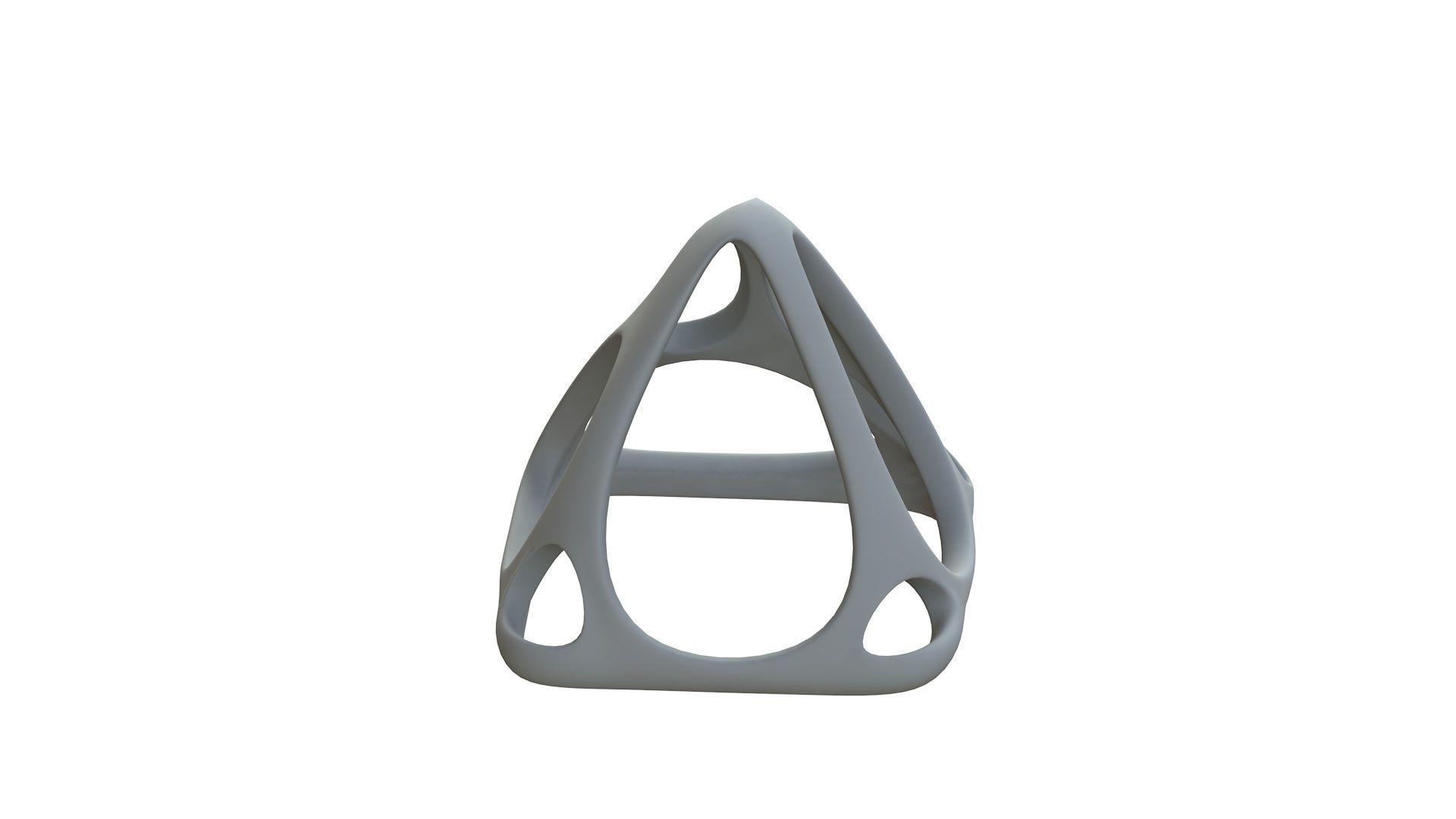 SciFi Cube Object No 58391 Low Poly Shape Low-poly 3D model_11