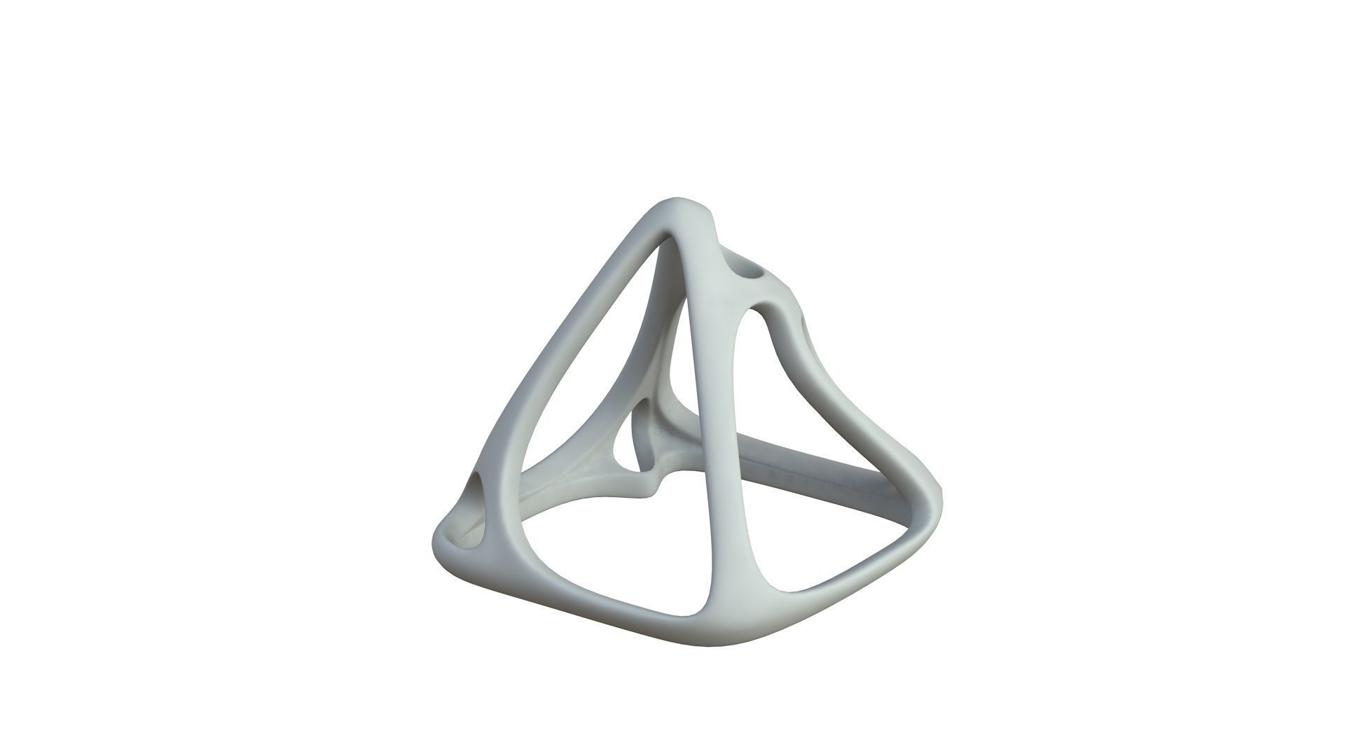 SciFi Cube Object No 58375 Low Poly Shape Low-poly 3D model_4