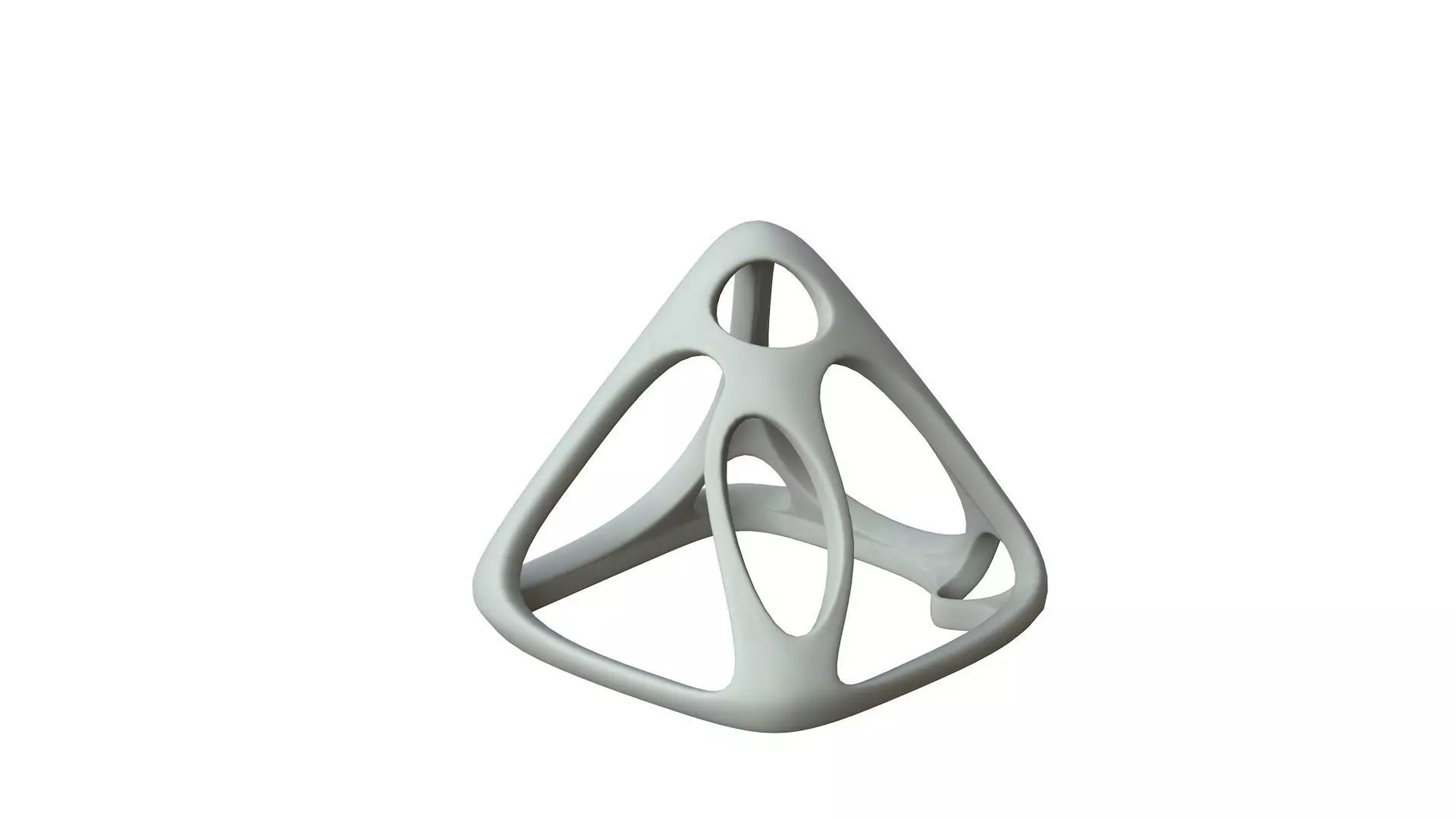 SciFi Cube Object No 58375 Low Poly Shape Low-poly 3D model_0