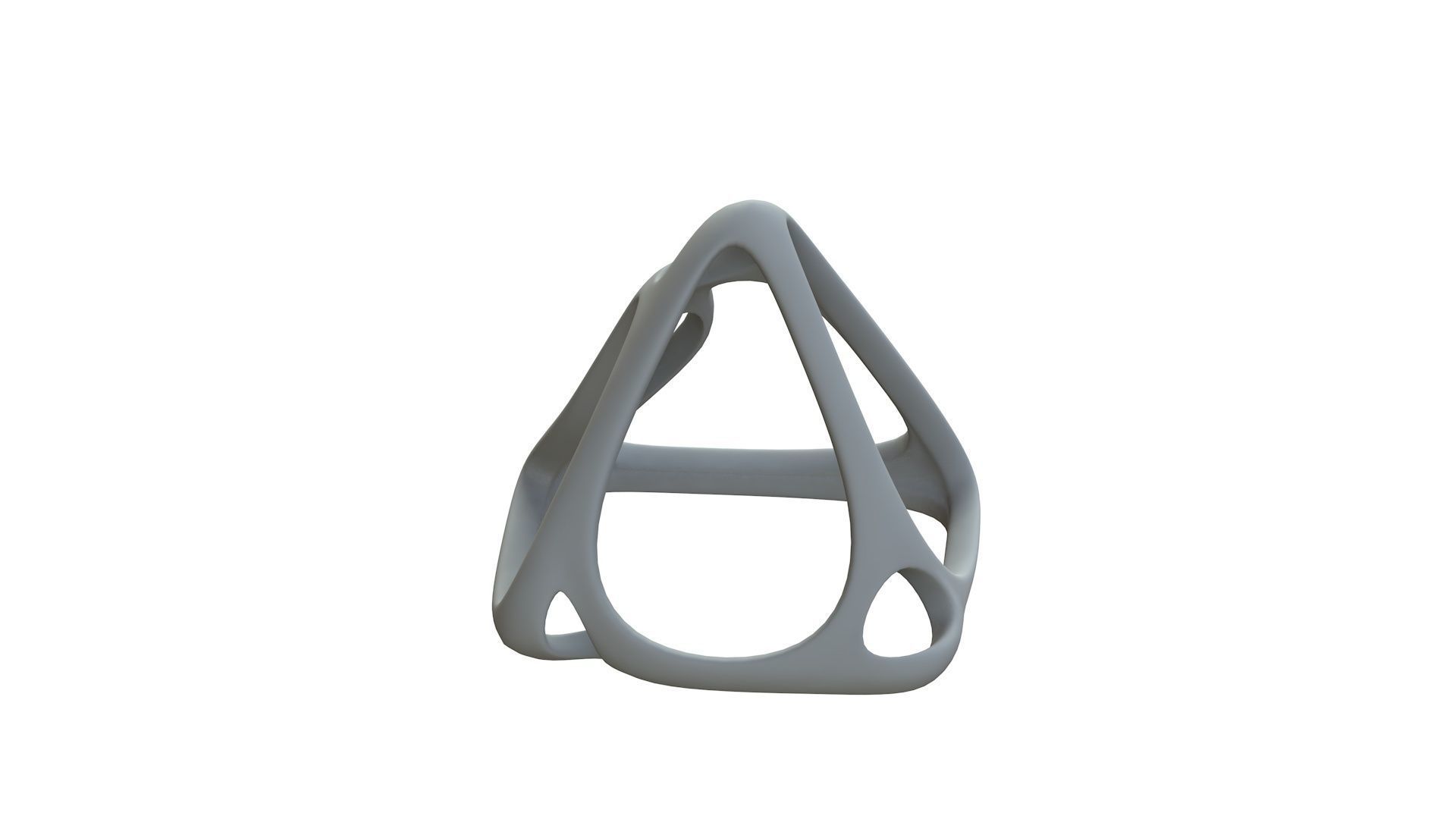 SciFi Cube Object No 58375 Low Poly Shape Low-poly 3D model_11