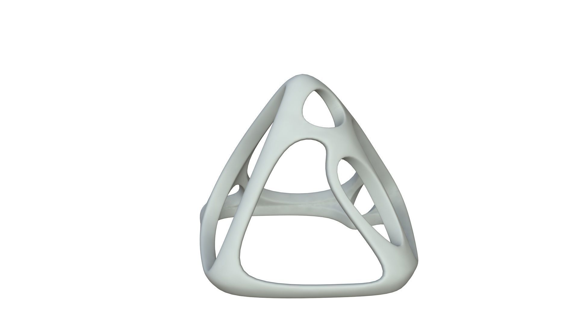 SciFi Cube Object No 58375 Low Poly Shape Low-poly 3D model_2