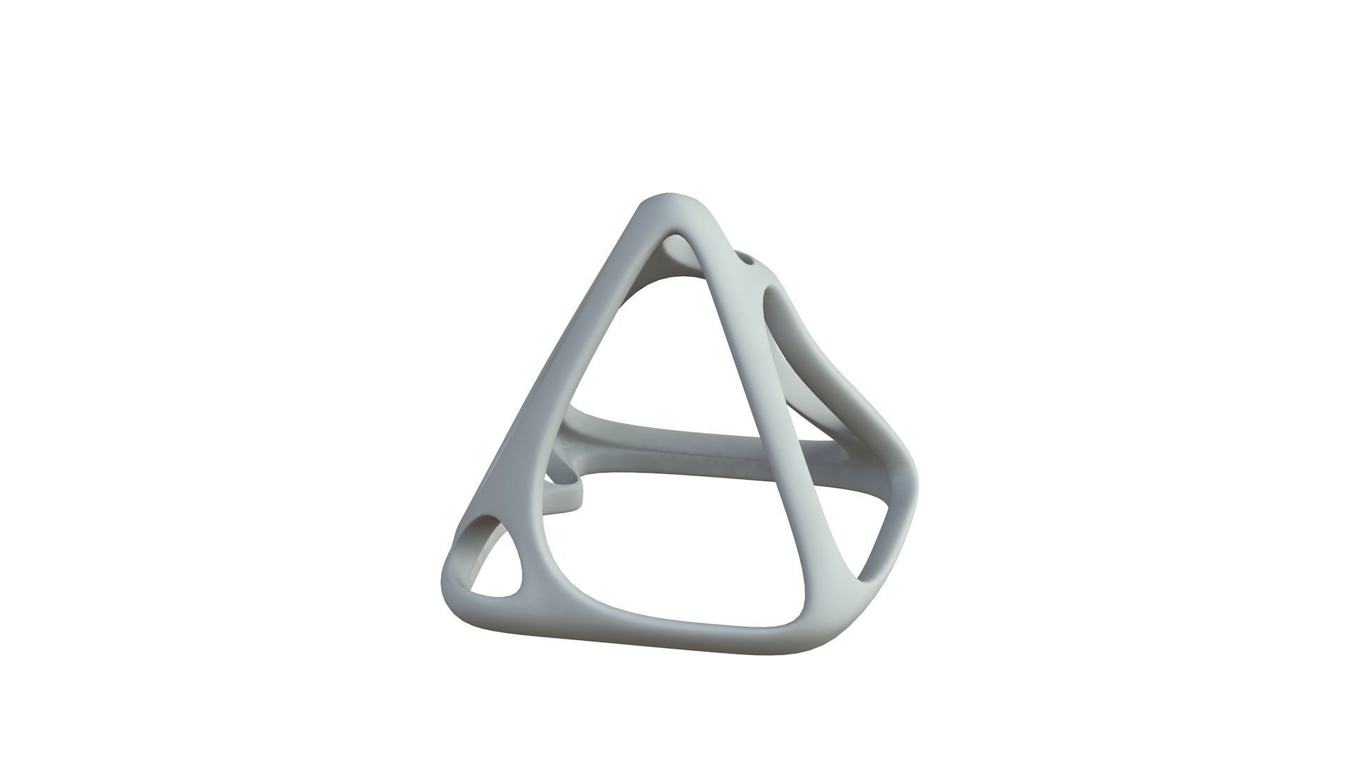 SciFi Cube Object No 58375 Low Poly Shape Low-poly 3D model_5