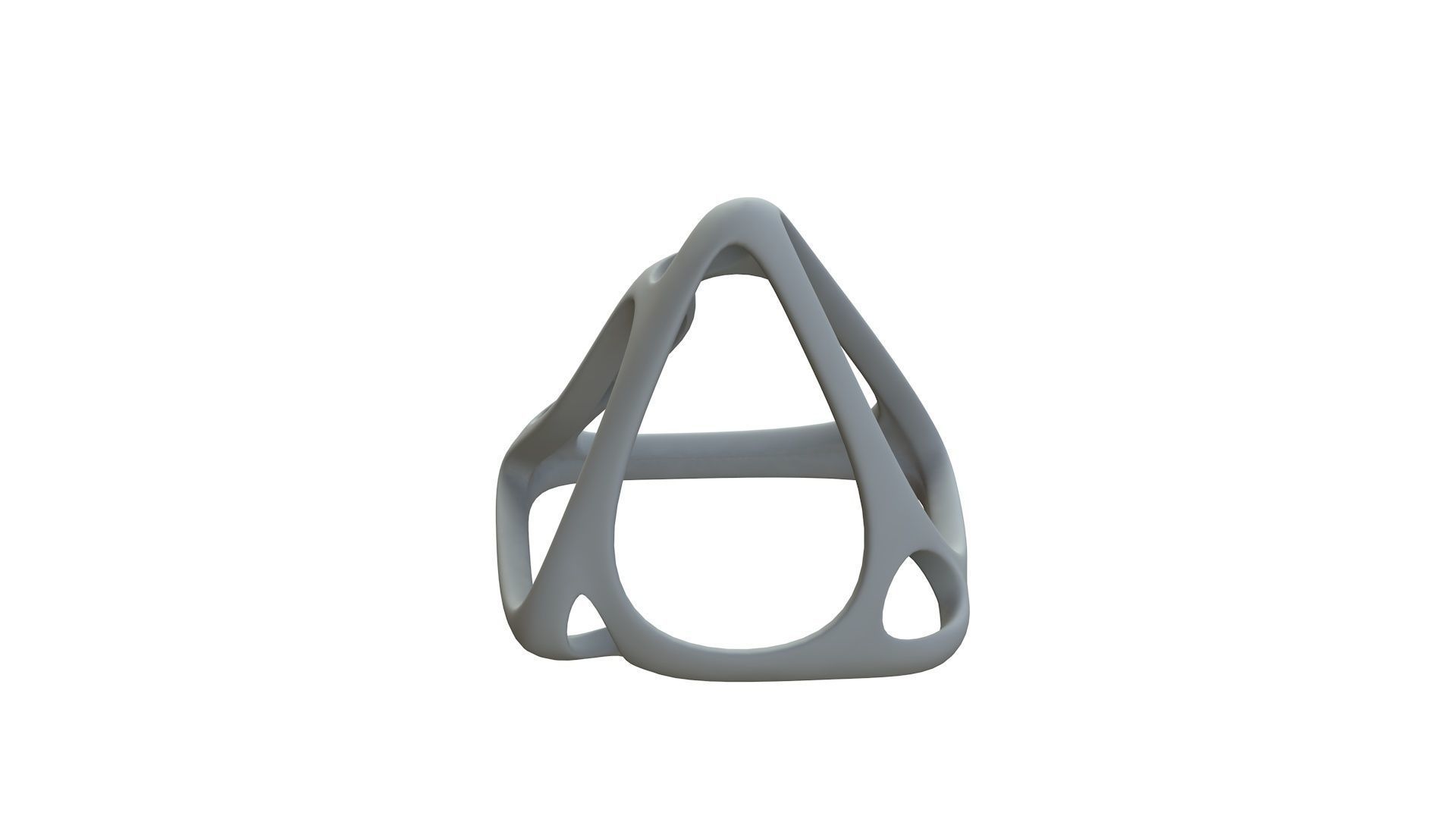 SciFi Cube Object No 58375 Low Poly Shape Low-poly 3D model_12