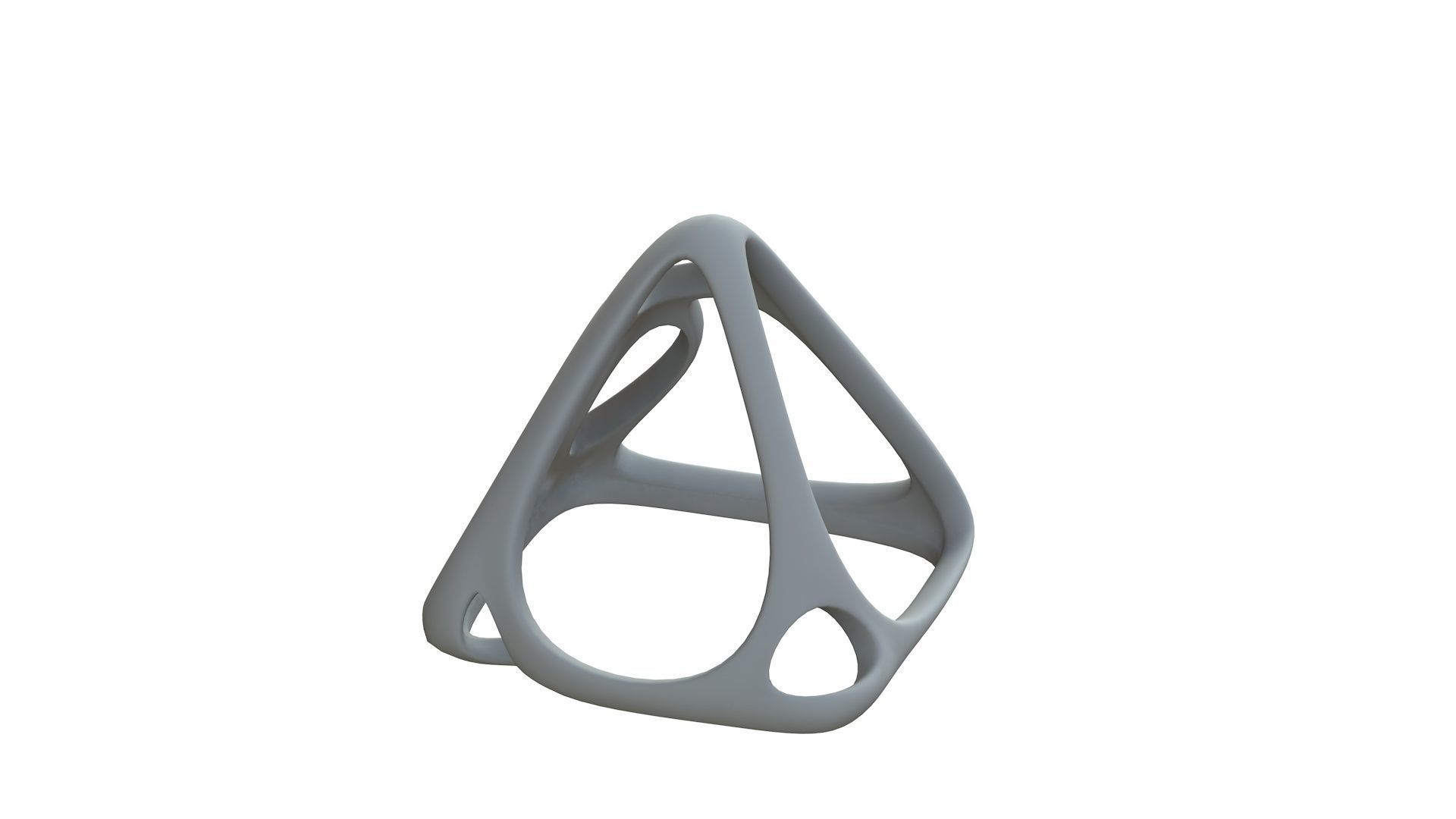 SciFi Cube Object No 58375 Low Poly Shape Low-poly 3D model_10