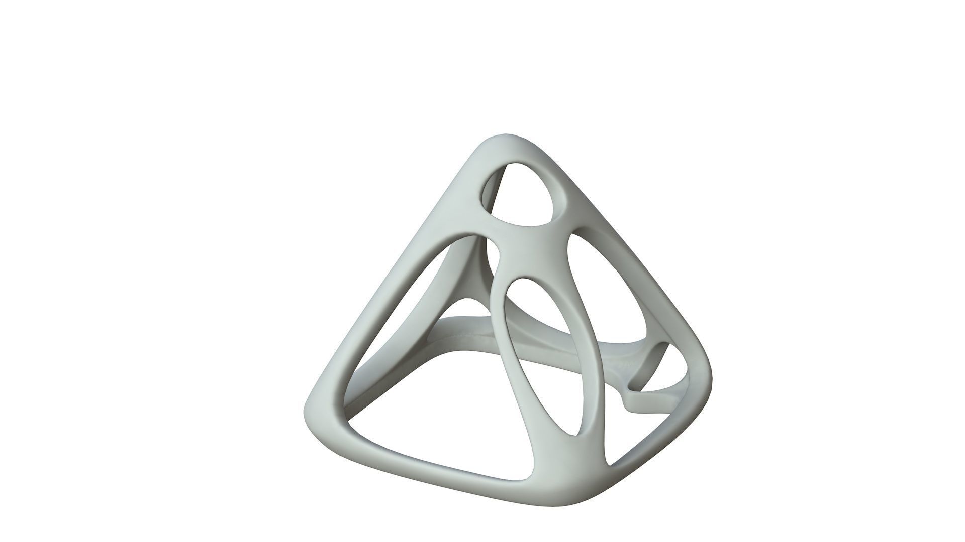 SciFi Cube Object No 58375 Low Poly Shape Low-poly 3D model_1