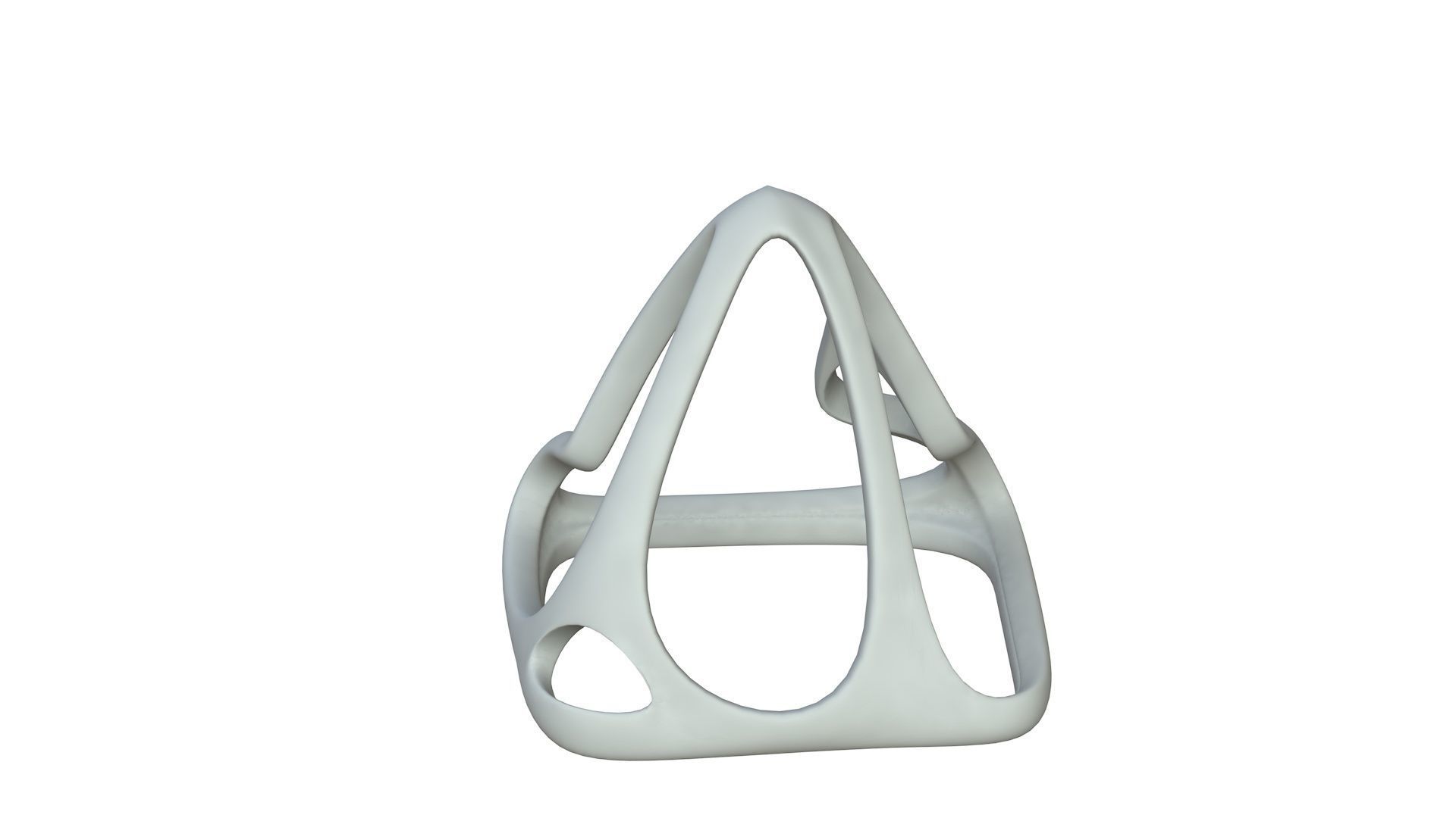 SciFi Cube Object No 58276 Low Poly Shape Low-poly 3D model_2