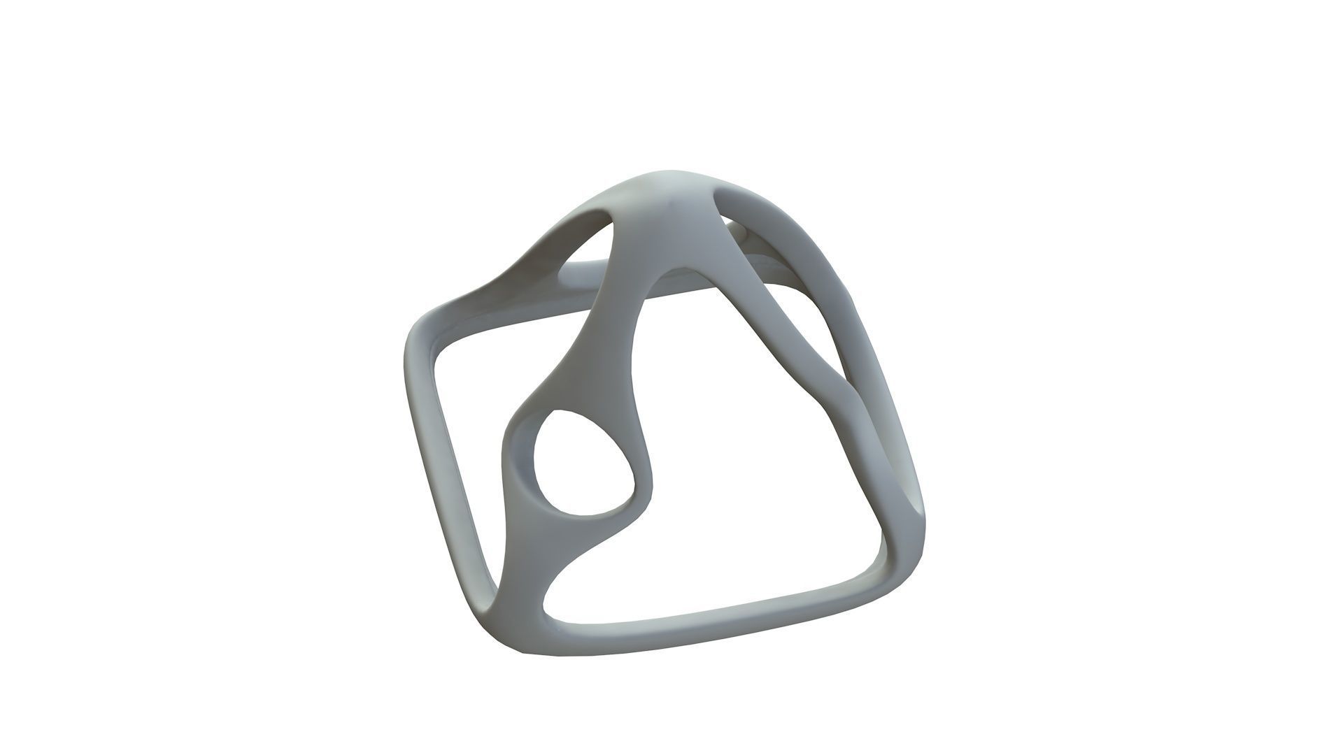 SciFi Cube Object No 58276 Low Poly Shape Low-poly 3D model_15