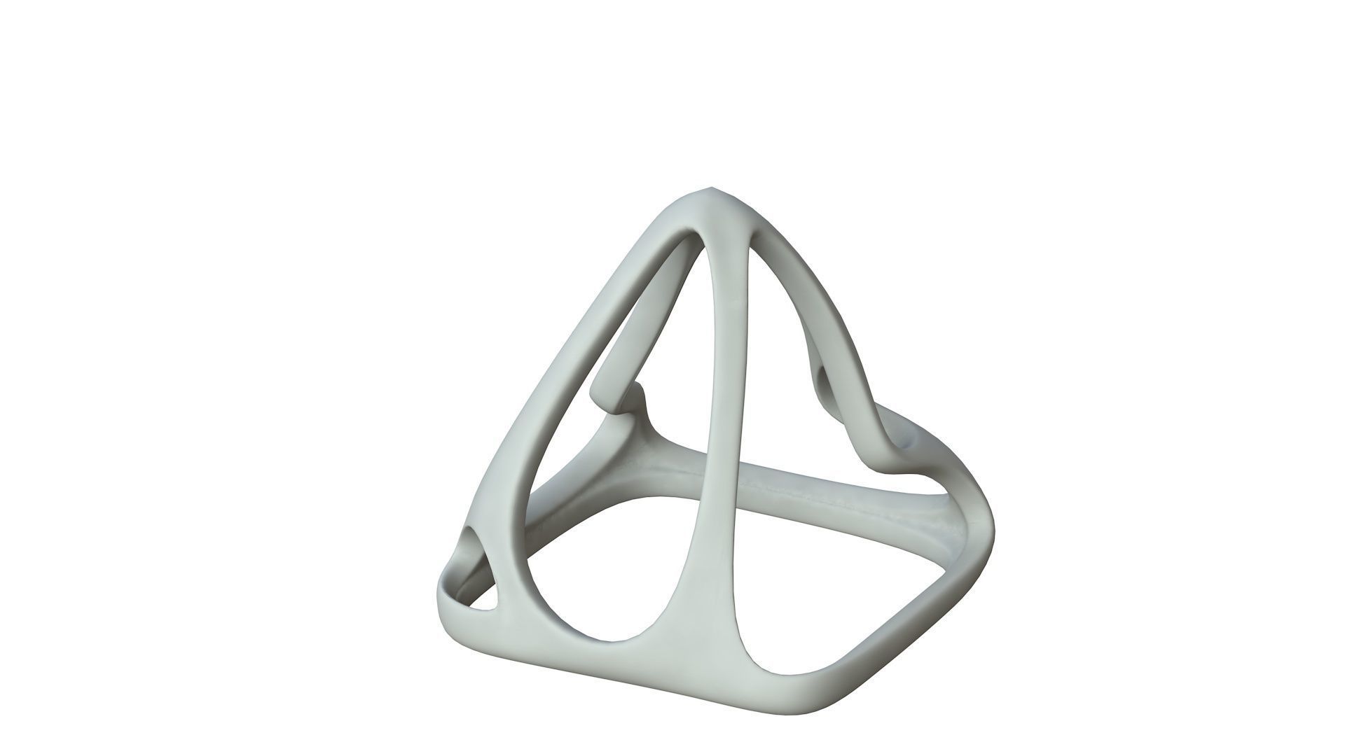 SciFi Cube Object No 58276 Low Poly Shape Low-poly 3D model_1