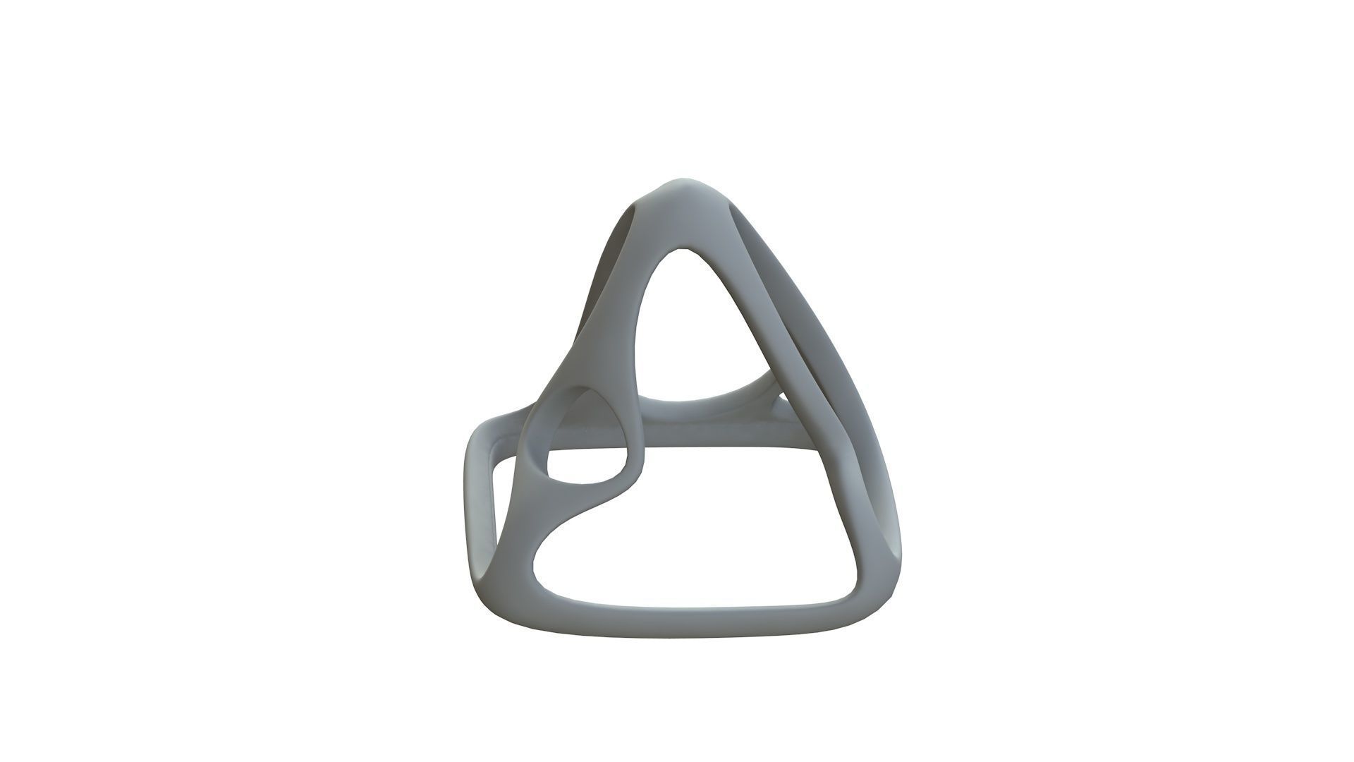 SciFi Cube Object No 58276 Low Poly Shape Low-poly 3D model_12