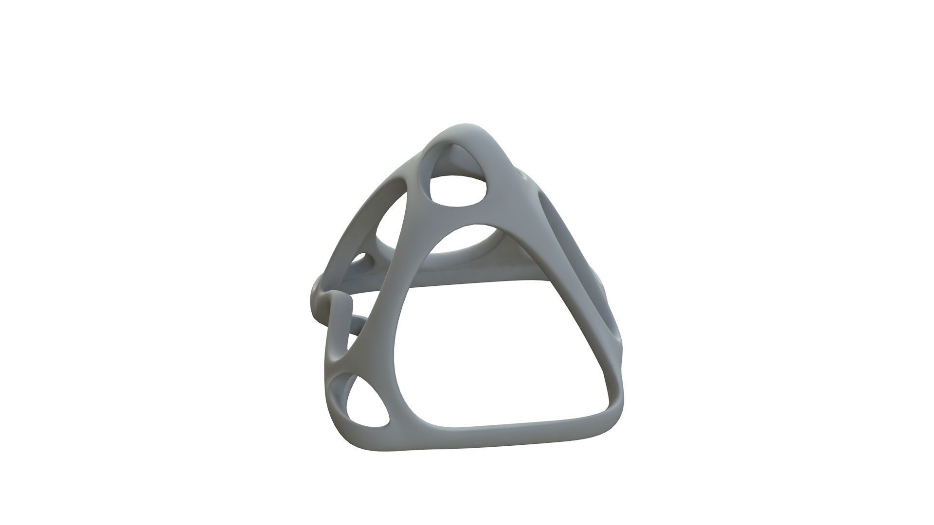 SciFi Cube Object No 58242 Low Poly Shape Low-poly 3D model_13