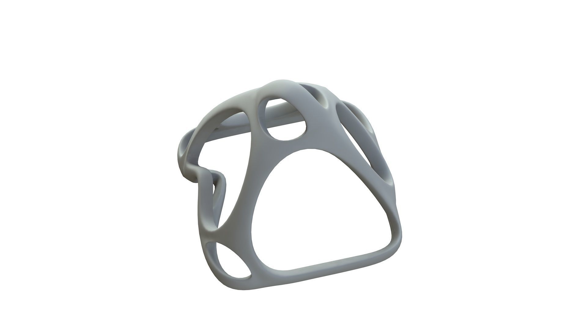 SciFi Cube Object No 58242 Low Poly Shape Low-poly 3D model_16