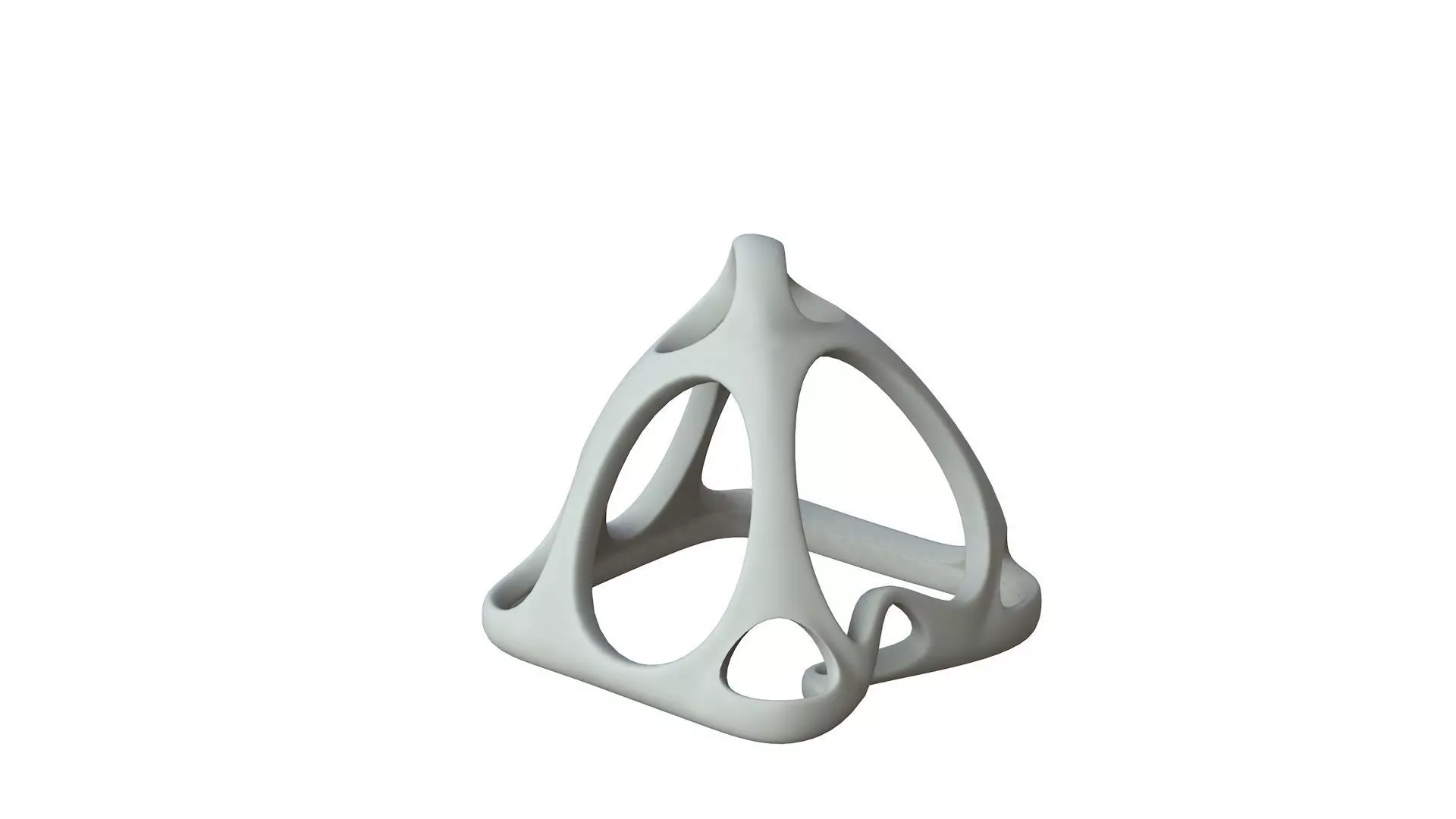 SciFi Cube Object No 58242 Low Poly Shape Low-poly 3D model_0