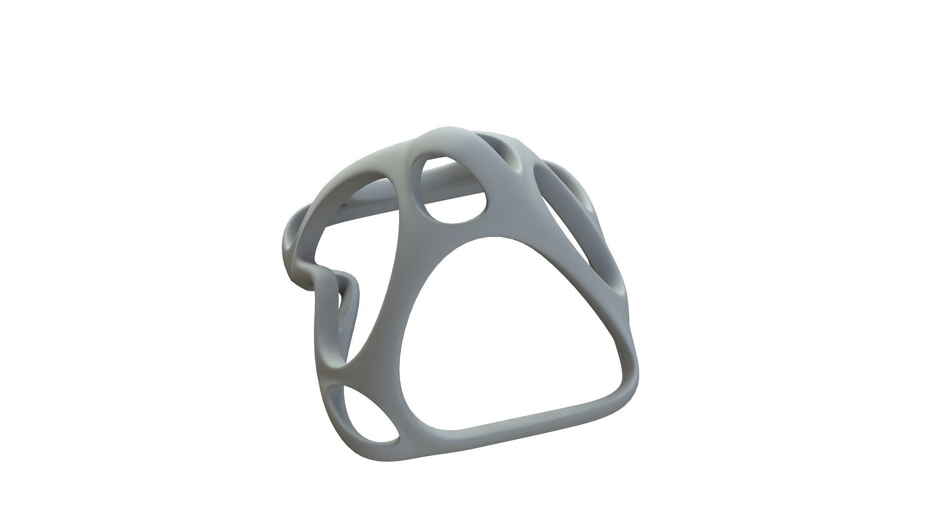 SciFi Cube Object No 58242 Low Poly Shape Low-poly 3D model_17