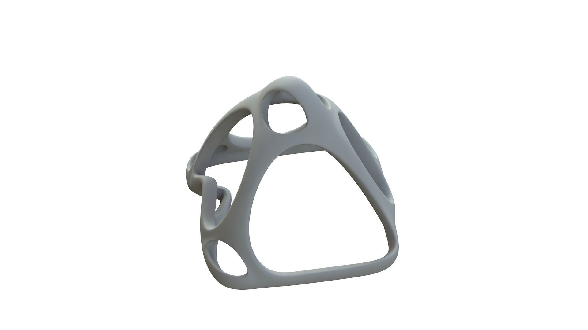 SciFi Cube Object No 58242 Low Poly Shape Low-poly 3D model_14