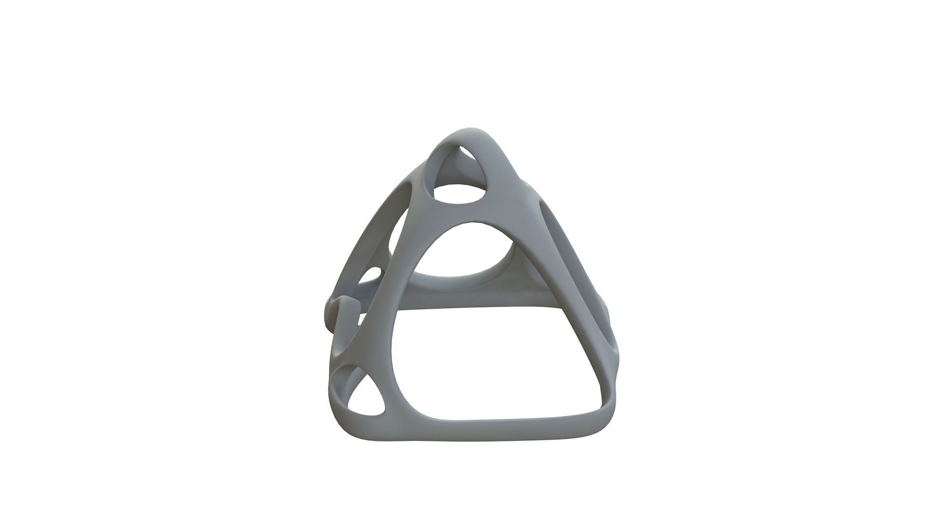 SciFi Cube Object No 58242 Low Poly Shape Low-poly 3D model_12