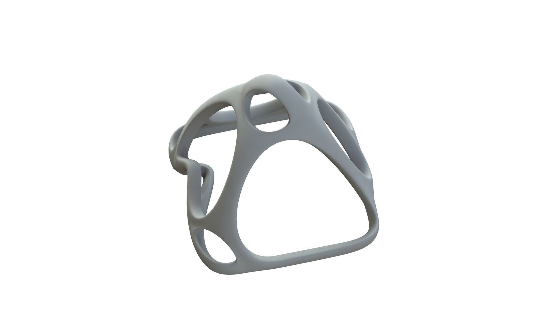 SciFi Cube Object No 58242 Low Poly Shape Low-poly 3D model_15