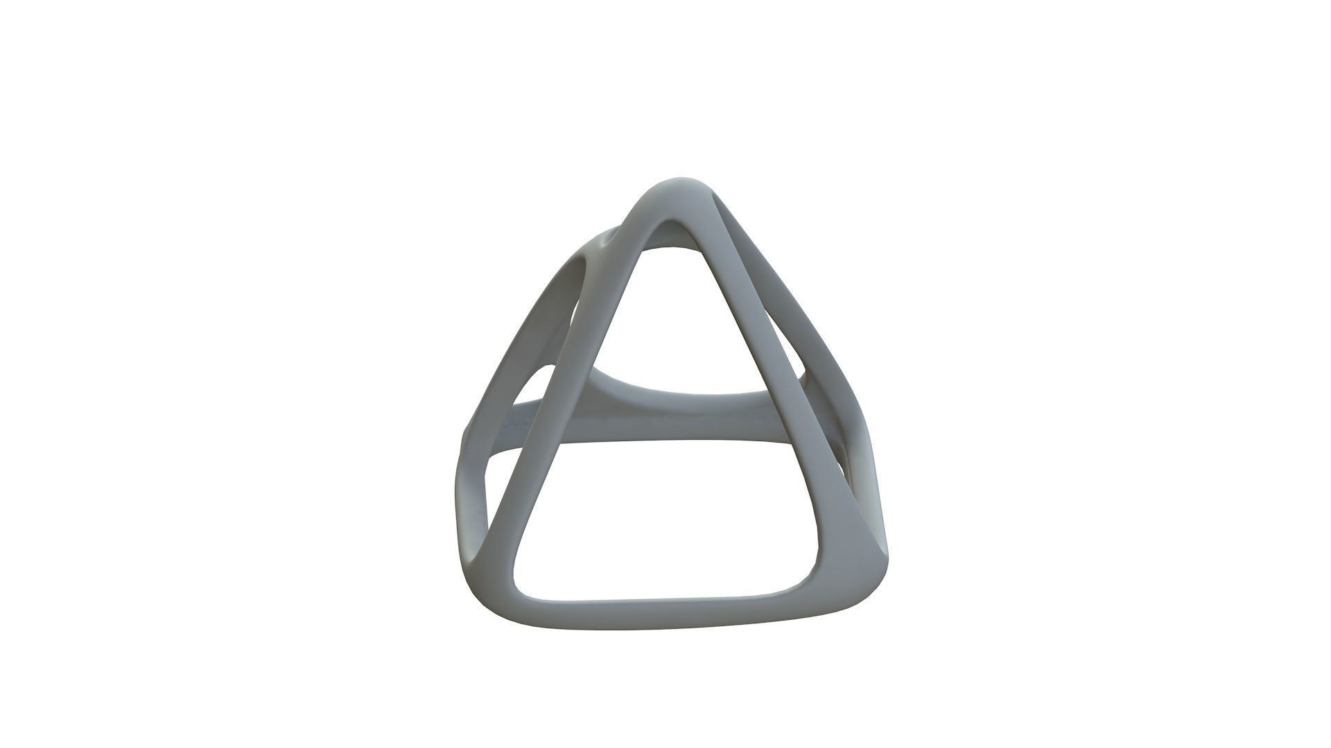 SciFi Cube Object No 57986 Low Poly Shape Low-poly 3D model_12