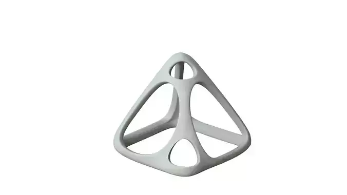 SciFi Cube Object No 57986 Low Poly Shape Low-poly 3D model SciFi Cube Object No 57986 Low Poly Shape Low-poly 3D model