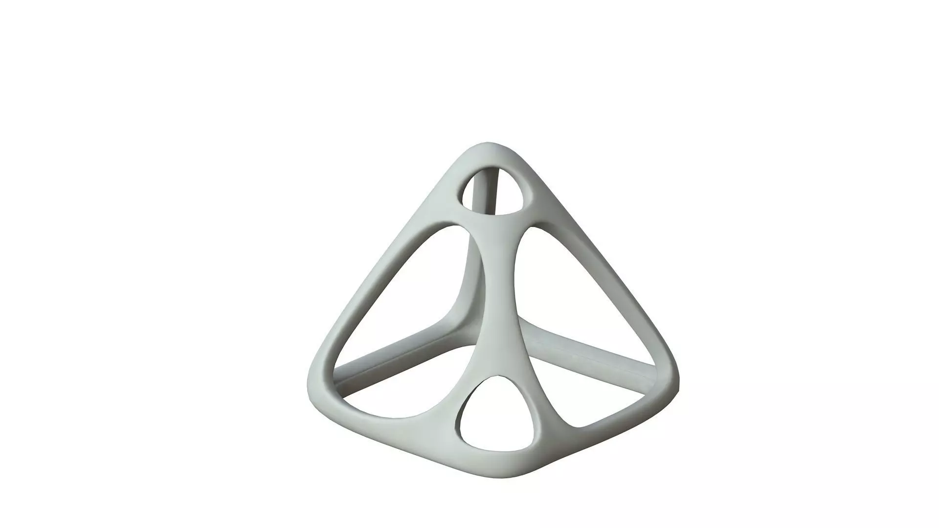 SciFi Cube Object No 57986 Low Poly Shape Low-poly 3D model_0