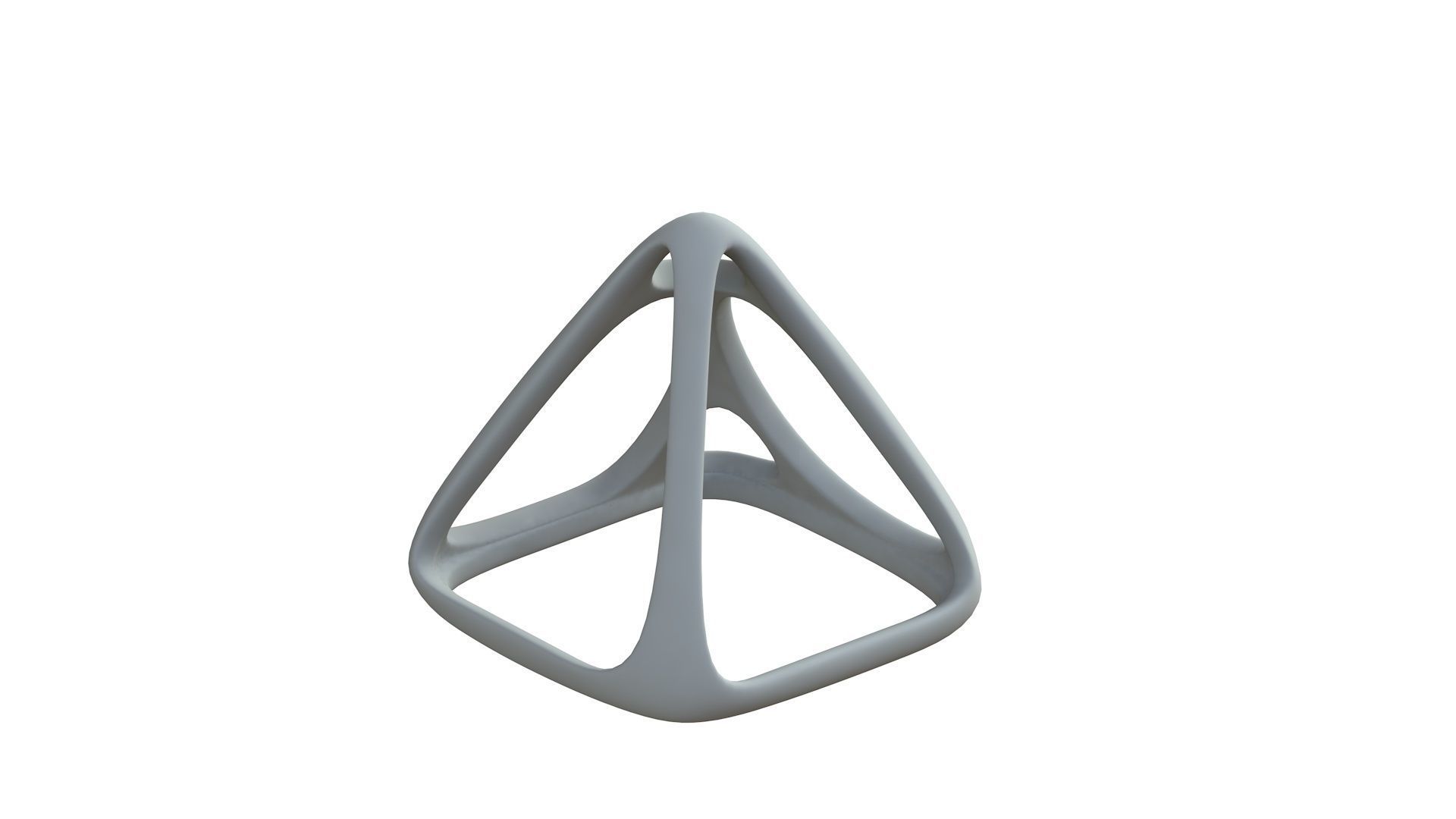 SciFi Cube Object No 57986 Low Poly Shape Low-poly 3D model_8