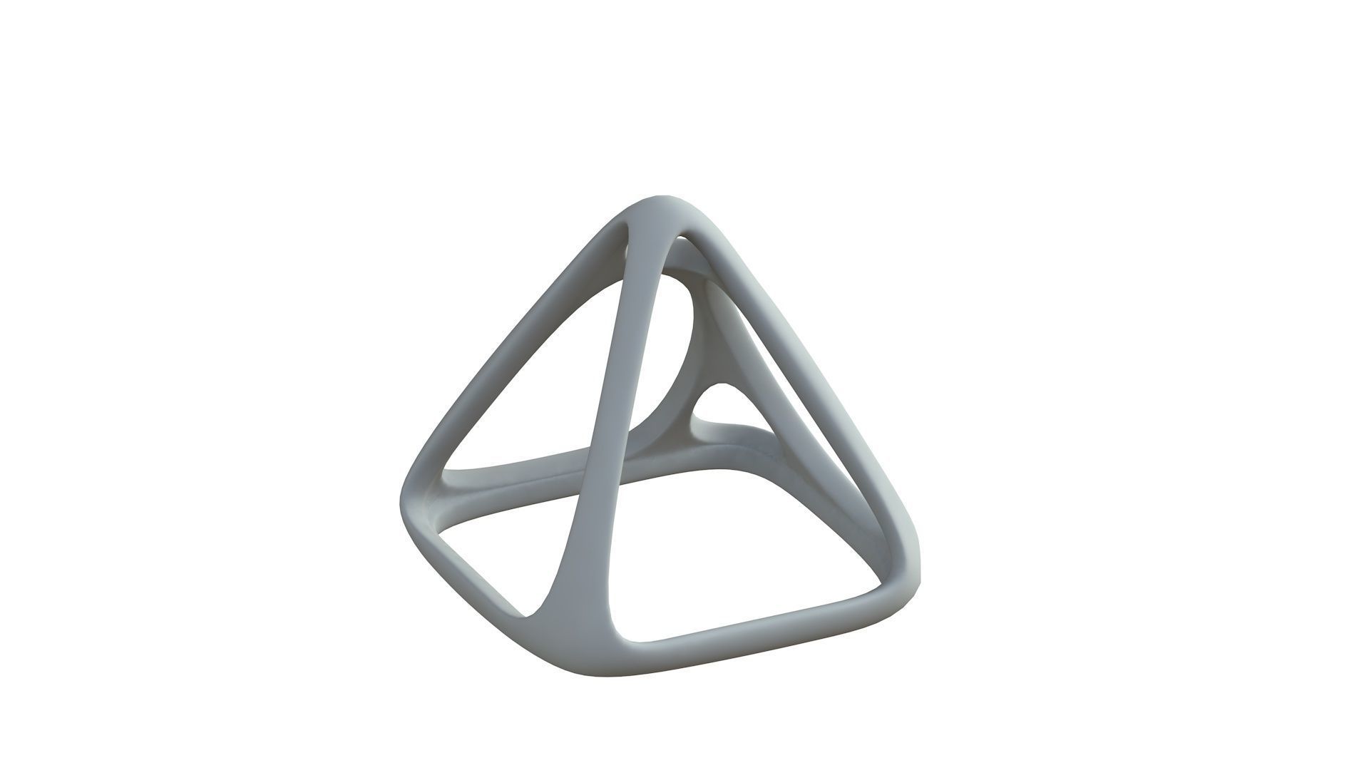 SciFi Cube Object No 57986 Low Poly Shape Low-poly 3D model_7