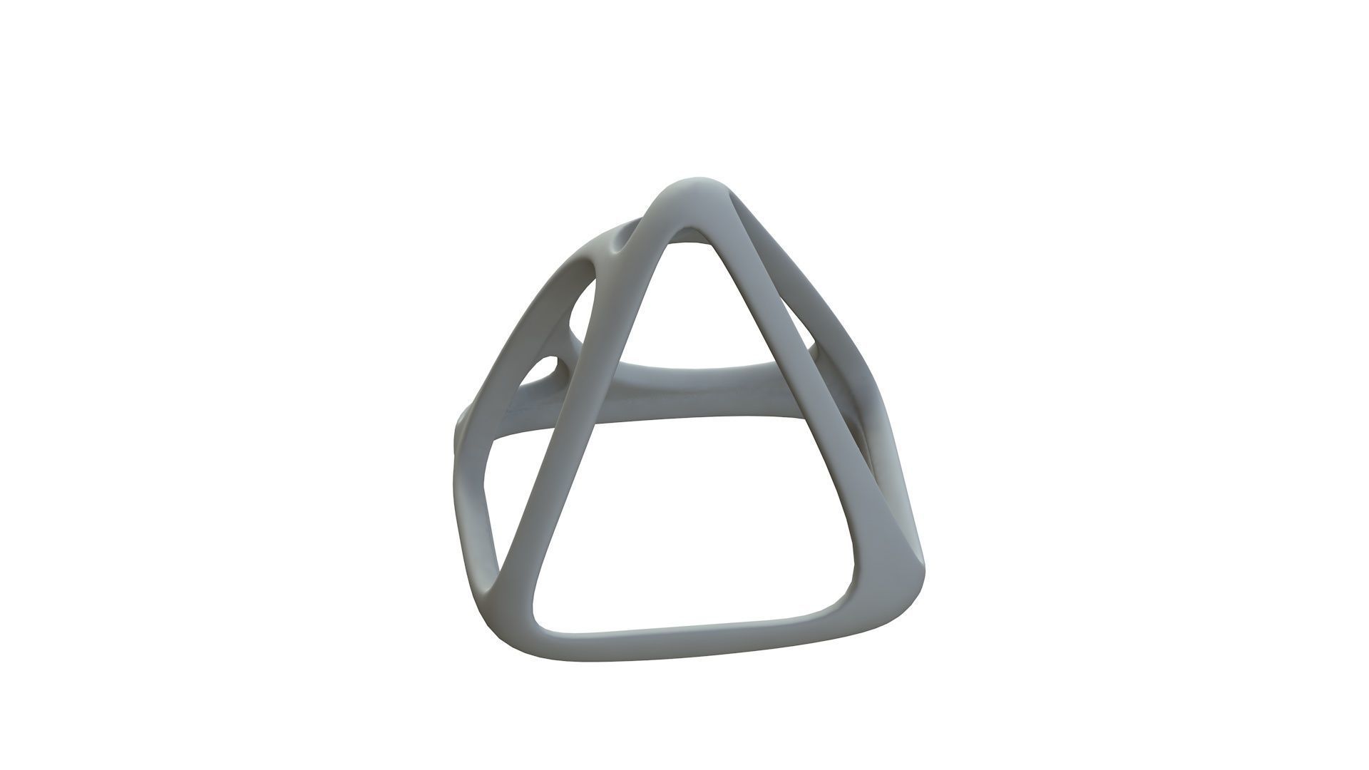 SciFi Cube Object No 57986 Low Poly Shape Low-poly 3D model_13