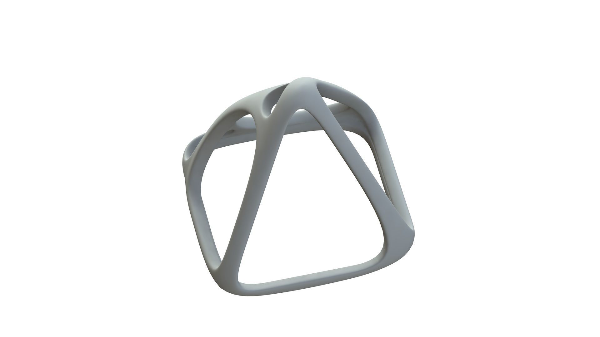 SciFi Cube Object No 57986 Low Poly Shape Low-poly 3D model_15