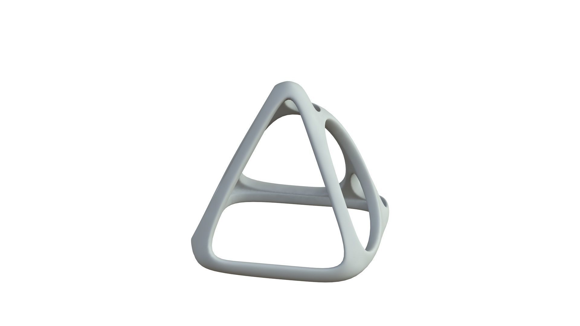 SciFi Cube Object No 57986 Low Poly Shape Low-poly 3D model_5