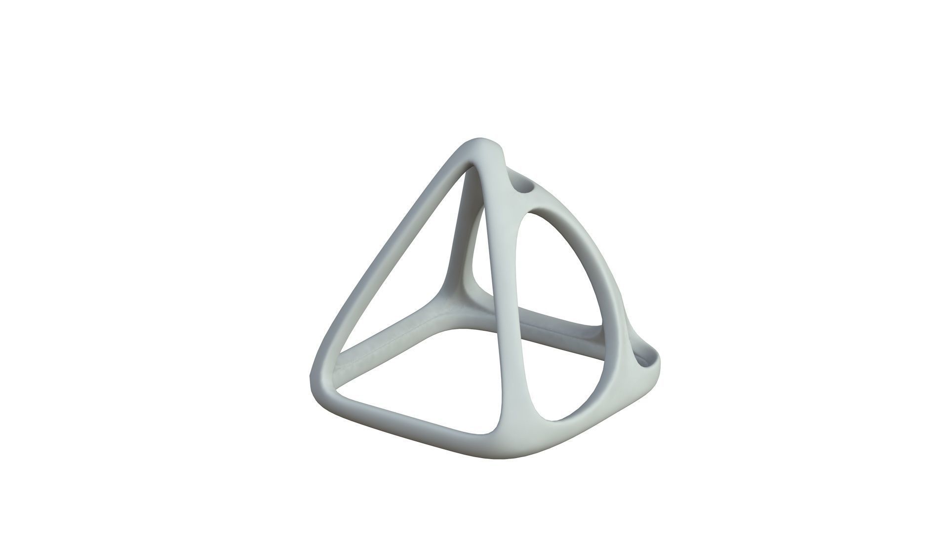 SciFi Cube Object No 57986 Low Poly Shape Low-poly 3D model_4