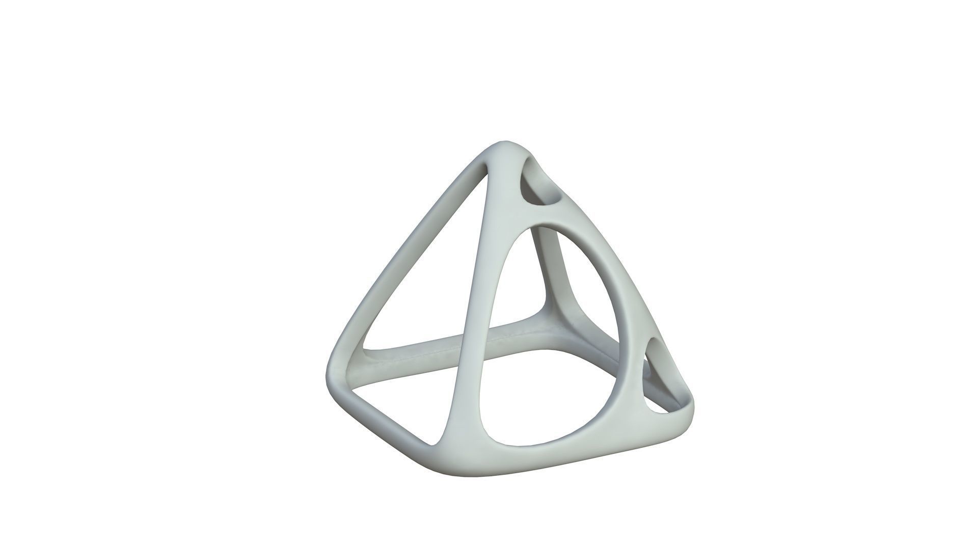 SciFi Cube Object No 57986 Low Poly Shape Low-poly 3D model_3