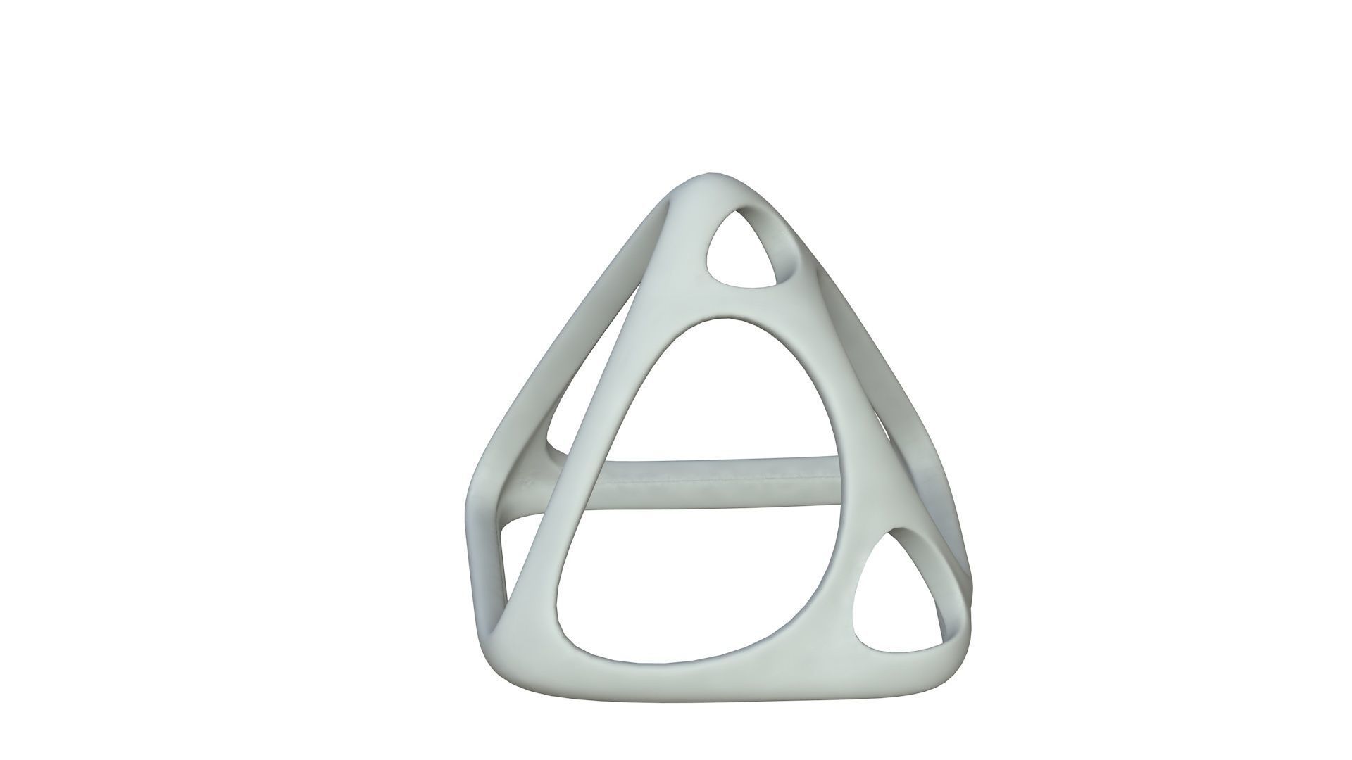 SciFi Cube Object No 57986 Low Poly Shape Low-poly 3D model_2