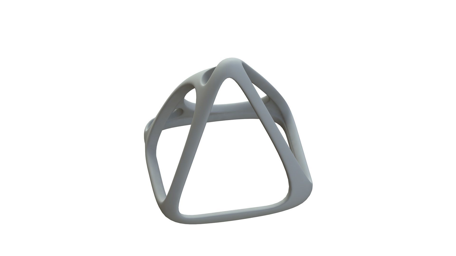 SciFi Cube Object No 57986 Low Poly Shape Low-poly 3D model_14