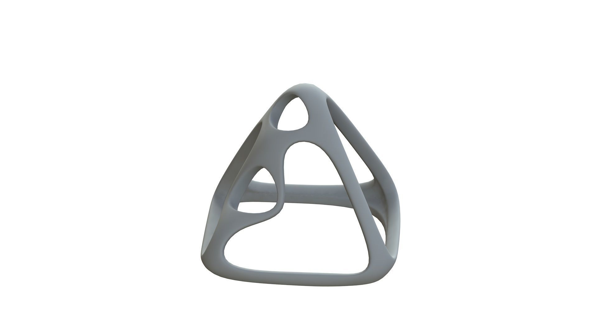 SciFi Cube Object No 57948 Low Poly Shape Low-poly 3D model_11