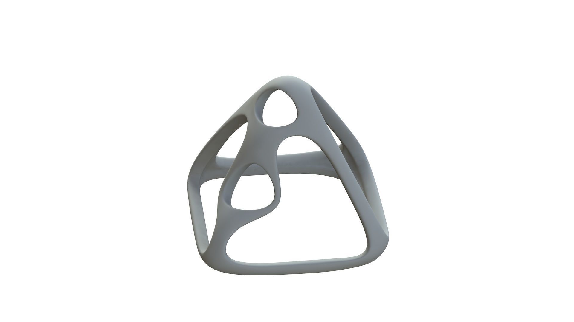 SciFi Cube Object No 57948 Low Poly Shape Low-poly 3D model_13