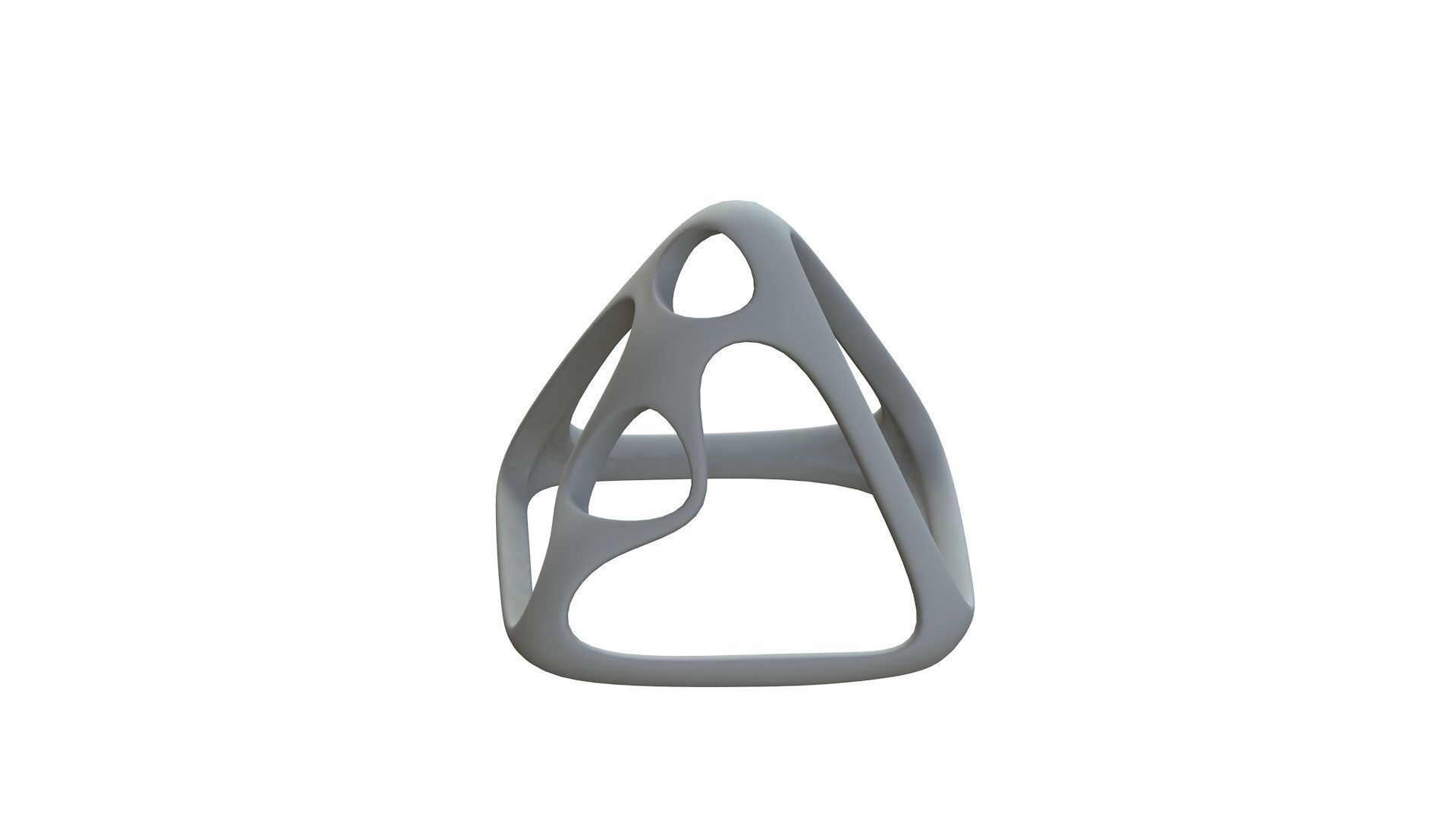 SciFi Cube Object No 57948 Low Poly Shape Low-poly 3D model_12