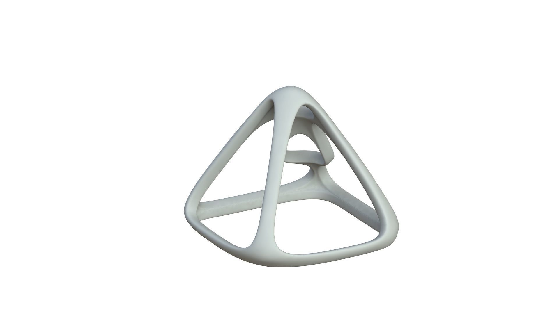 SciFi Cube Object No 57948 Low Poly Shape Low-poly 3D model_3