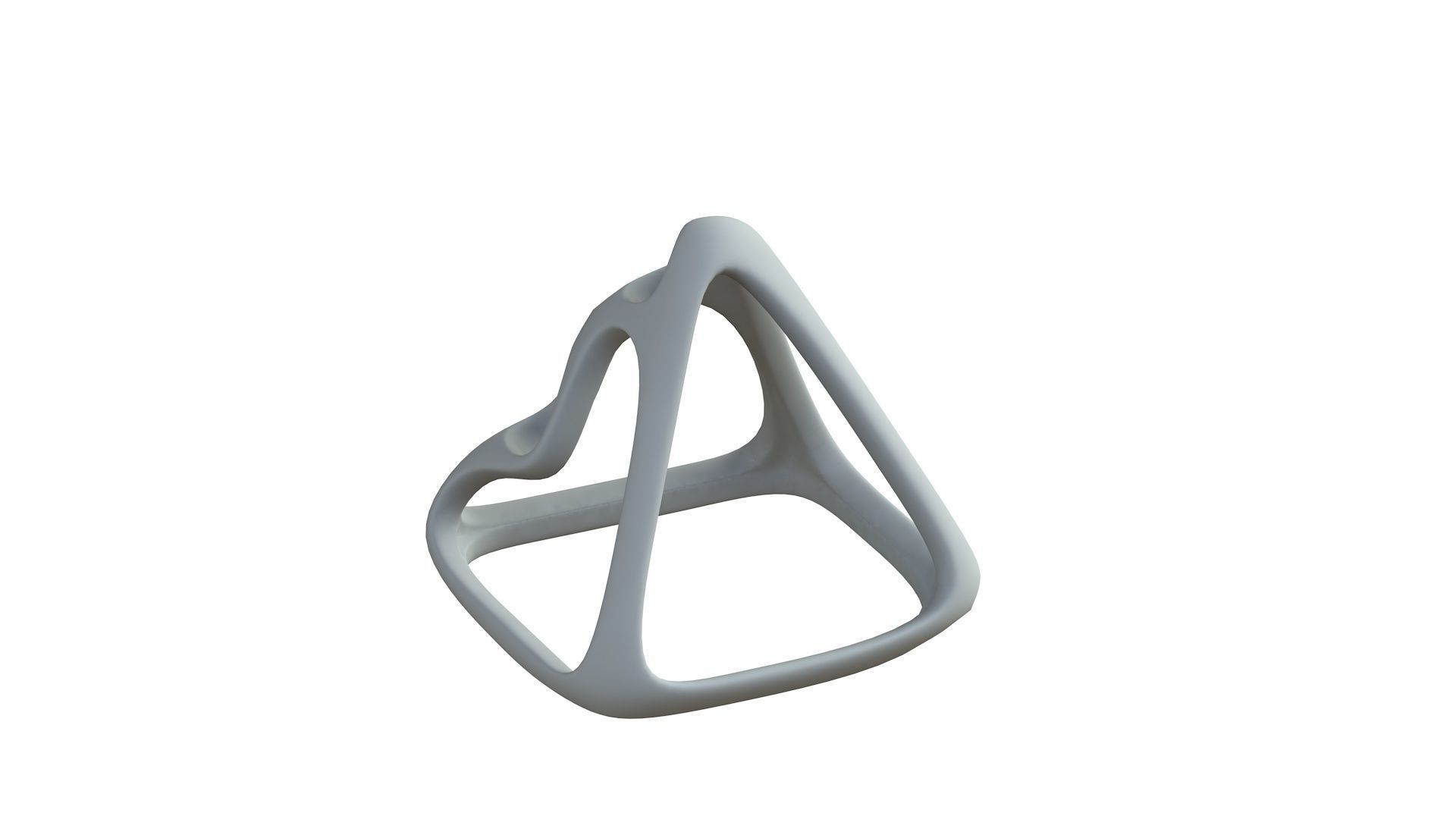 SciFi Cube Object No 57948 Low Poly Shape Low-poly 3D model_7