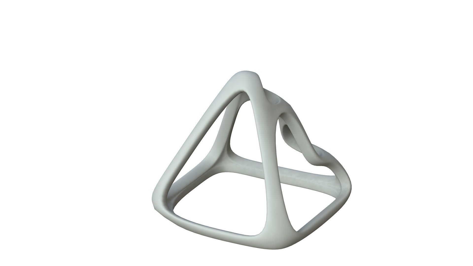 SciFi Cube Object No 57948 Low Poly Shape Low-poly 3D model_1