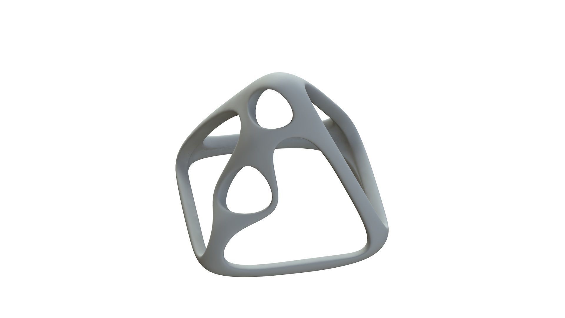 SciFi Cube Object No 57948 Low Poly Shape Low-poly 3D model_14