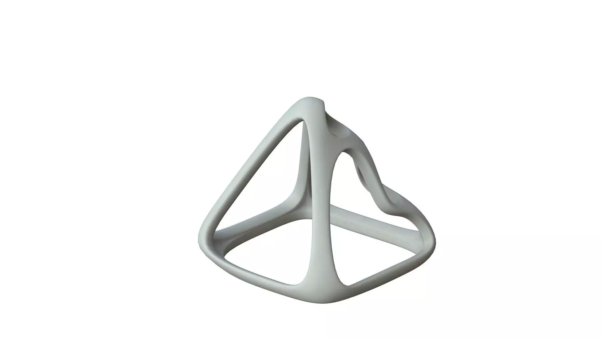 SciFi Cube Object No 57948 Low Poly Shape Low-poly 3D model_0