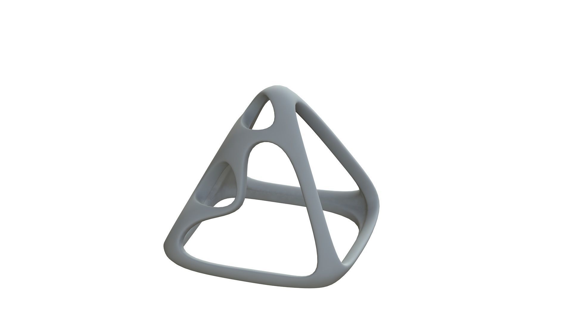 SciFi Cube Object No 57948 Low Poly Shape Low-poly 3D model_10