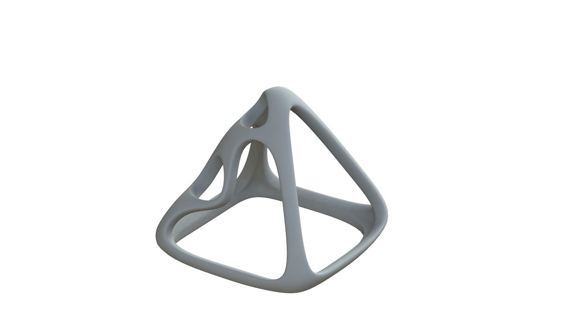 SciFi Cube Object No 57948 Low Poly Shape Low-poly 3D model_9