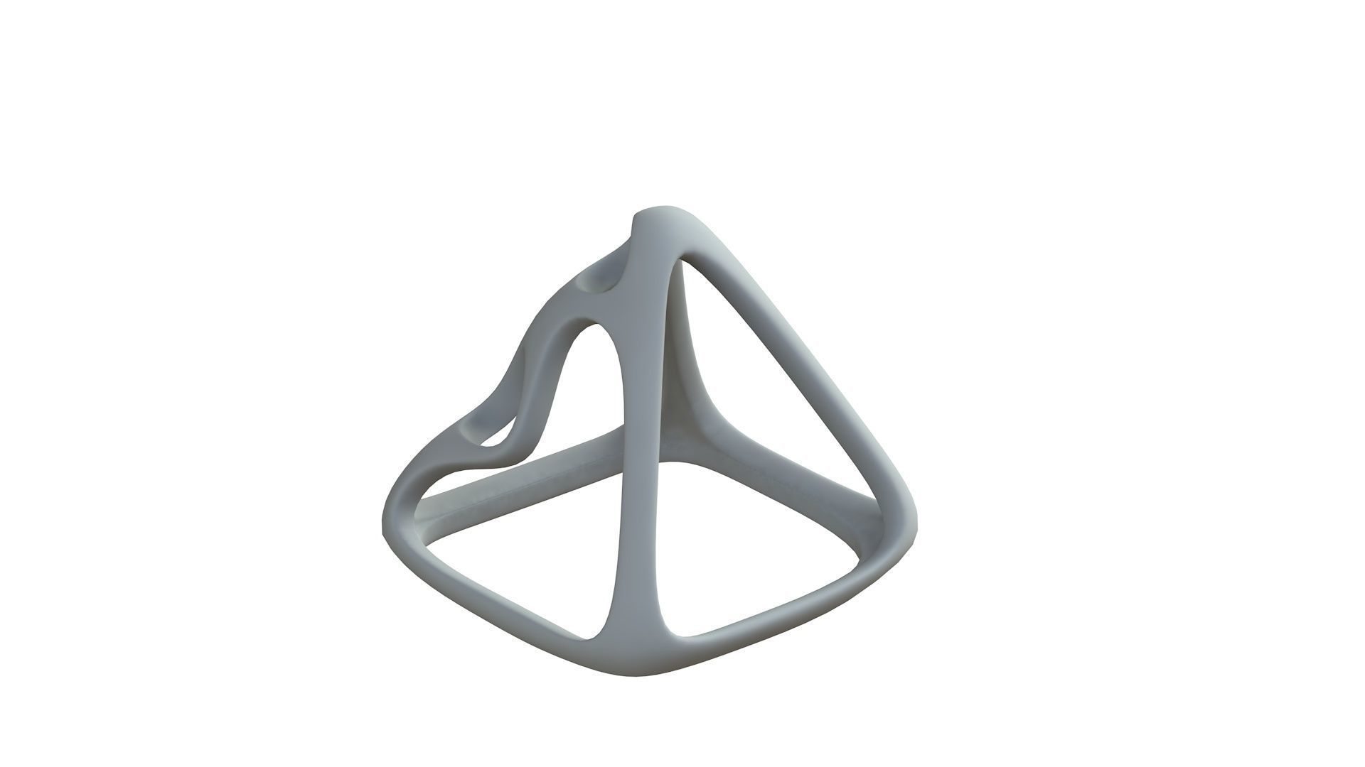 SciFi Cube Object No 57948 Low Poly Shape Low-poly 3D model_8