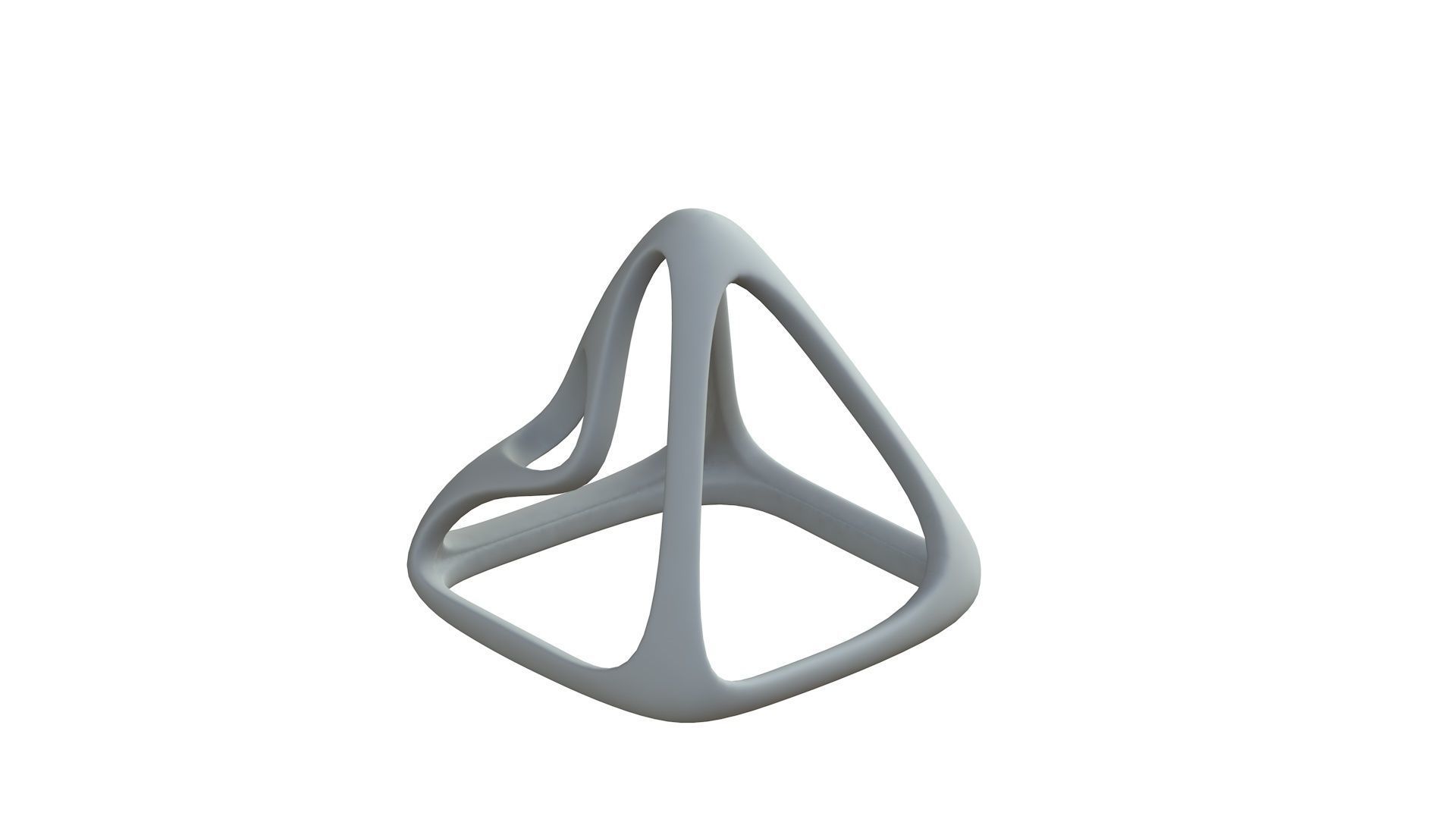 SciFi Cube Object No 57924 Low Poly Shape Low-poly 3D model_8