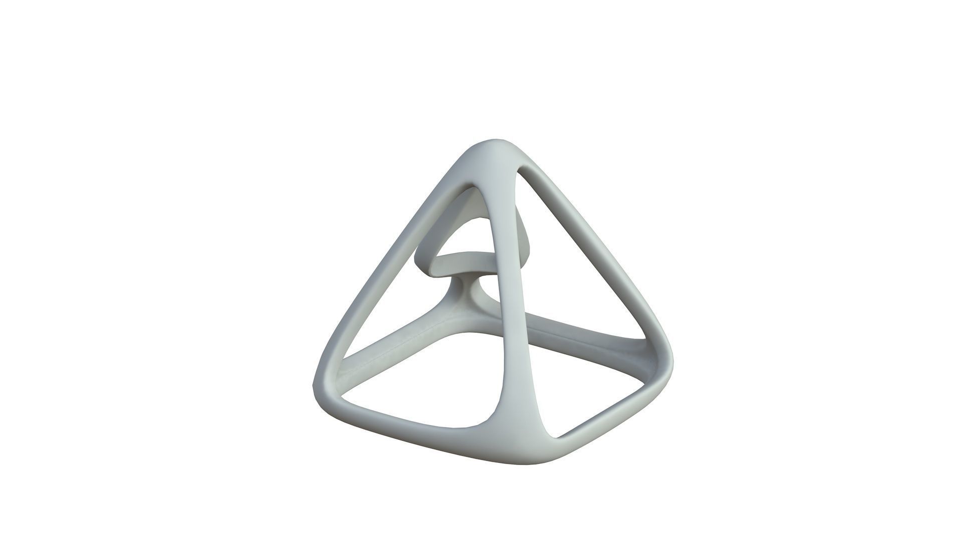 SciFi Cube Object No 57924 Low Poly Shape Low-poly 3D model_4