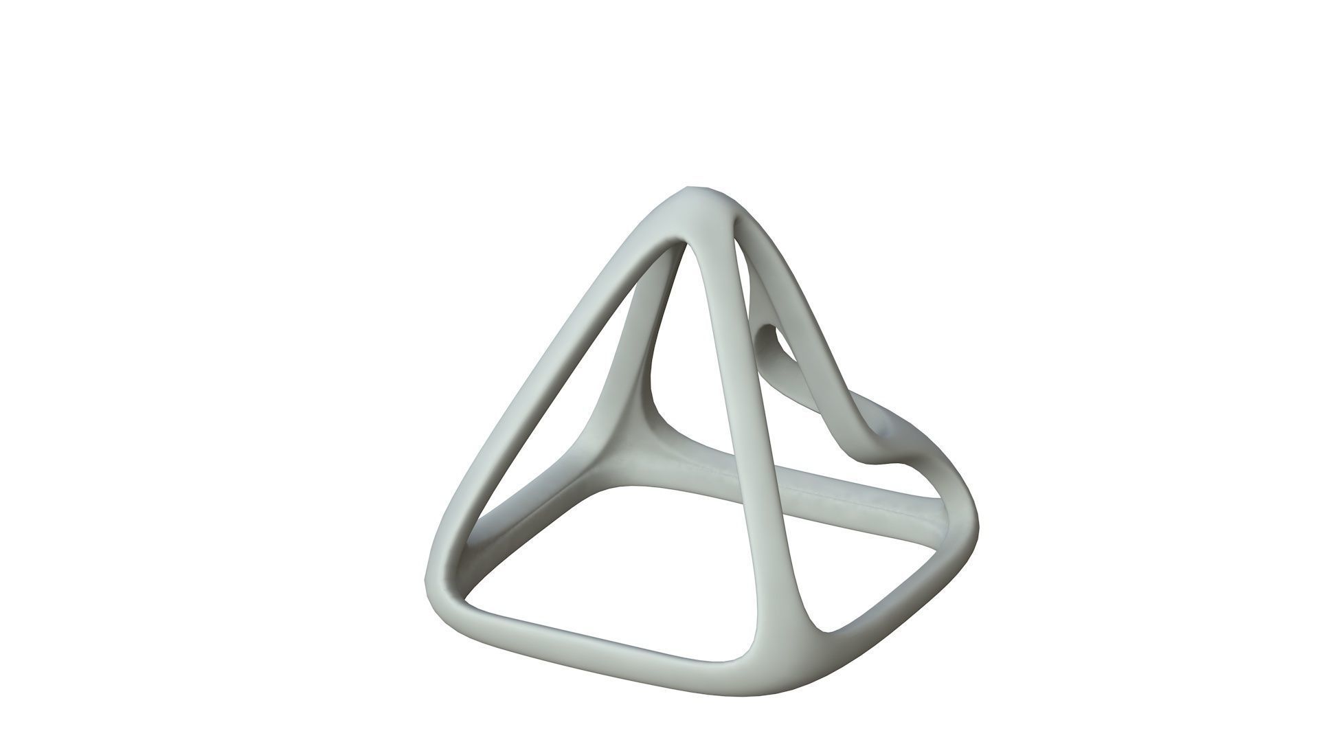 SciFi Cube Object No 57924 Low Poly Shape Low-poly 3D model_1